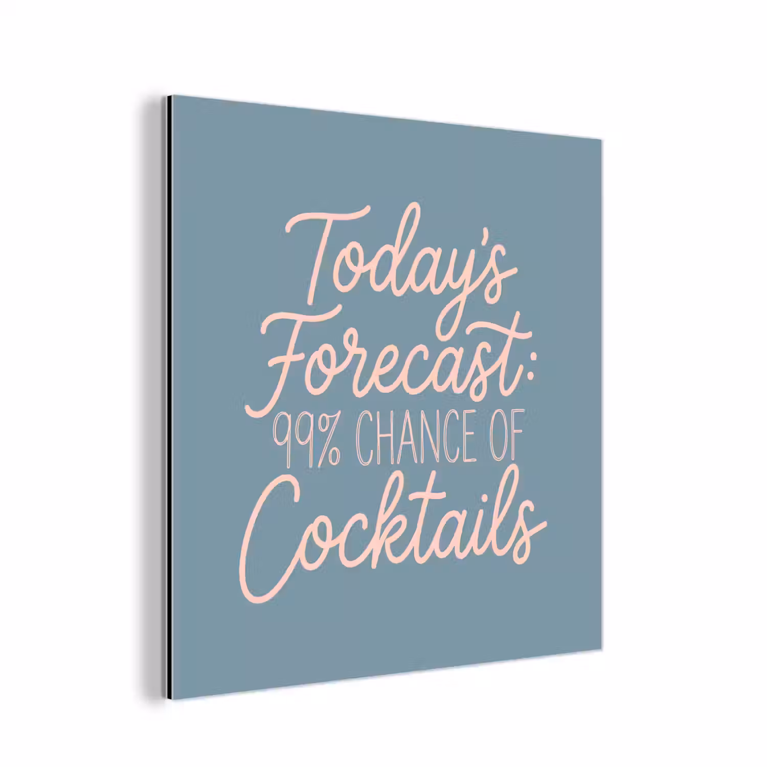 Today's Forecast - Cocktails - Blauw aluminium wit klein -3d