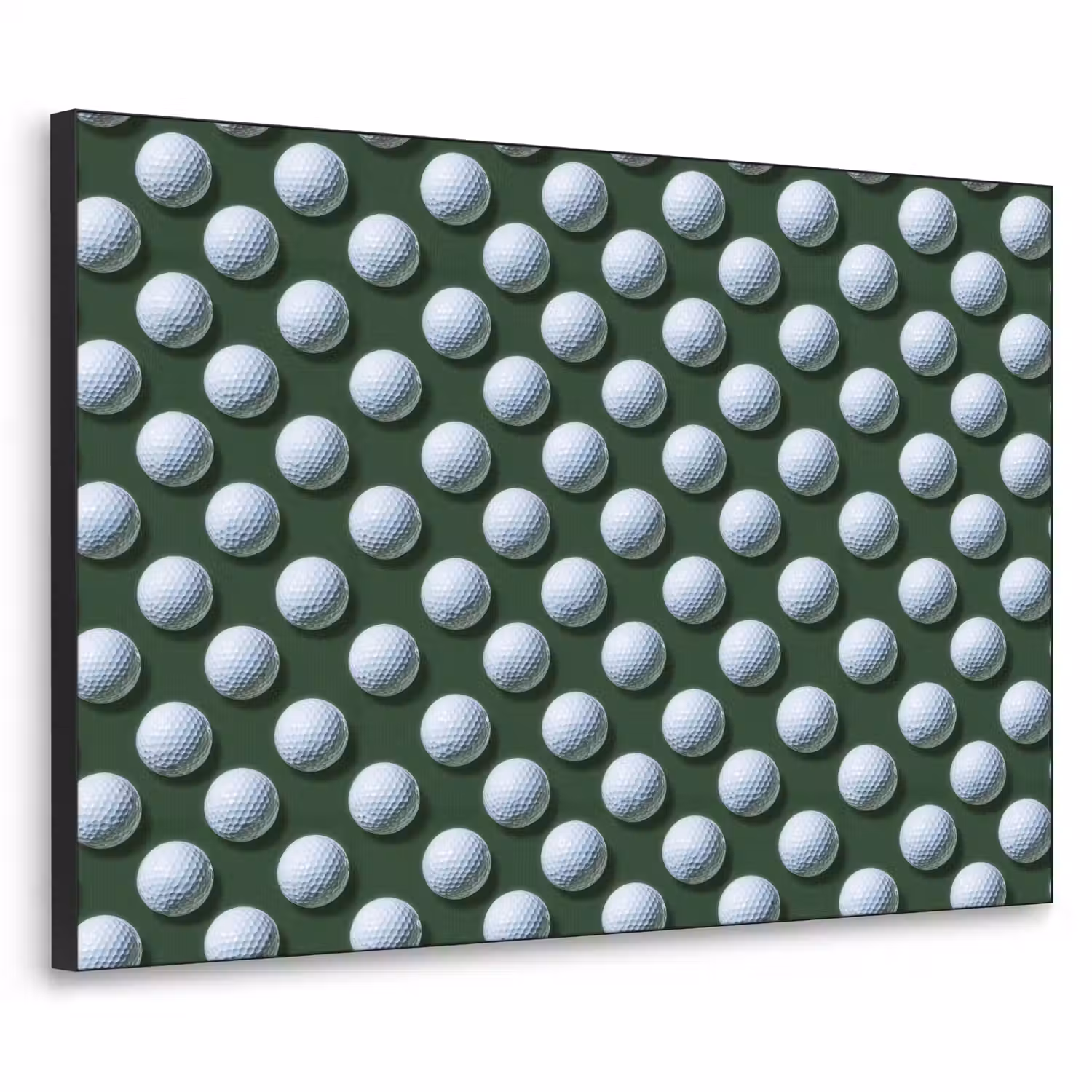 Ballen - Golf - Groen Textielframe zwart klein 947 -3d