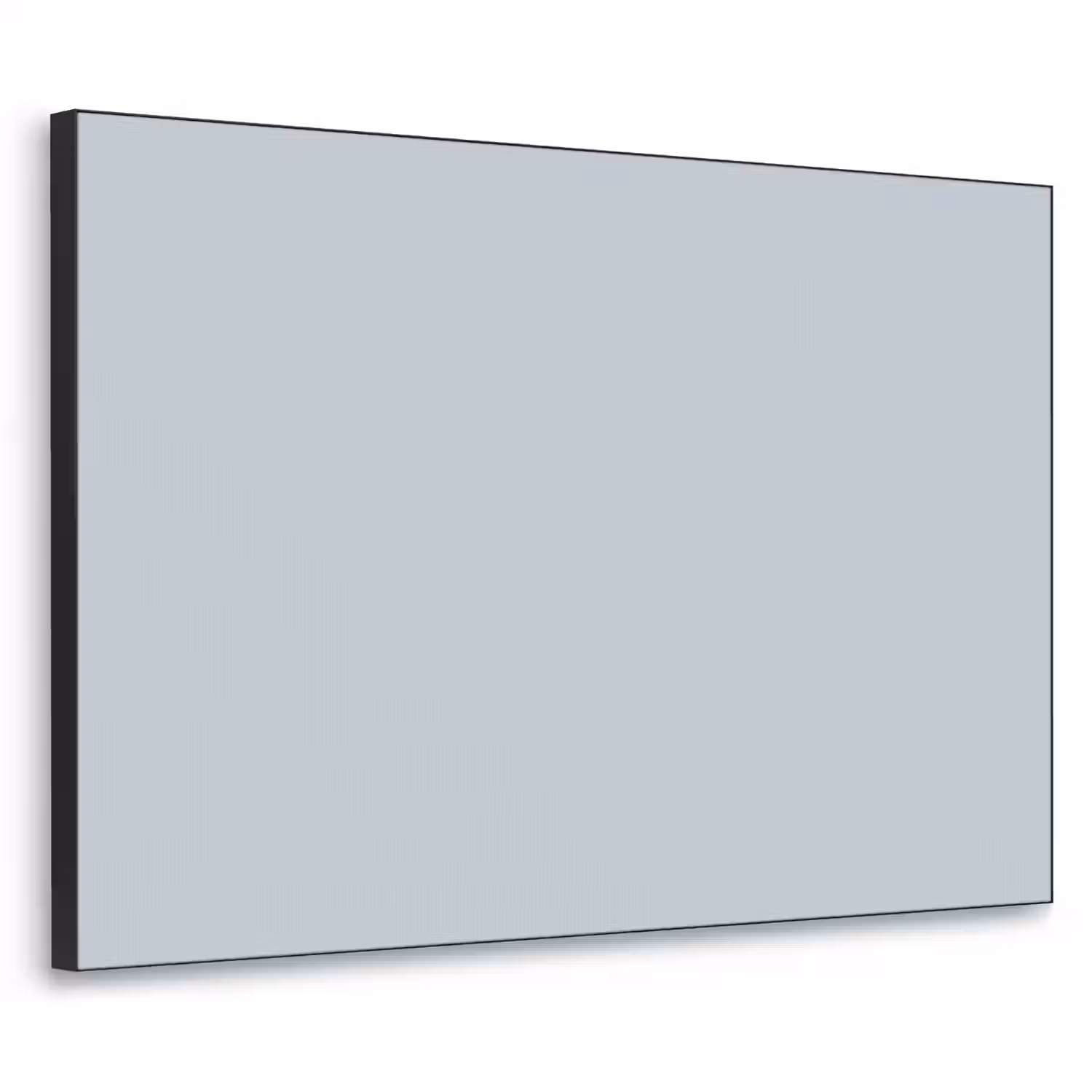 Blue - Bay - Blauw Textielframe zwart klein 947 -3d