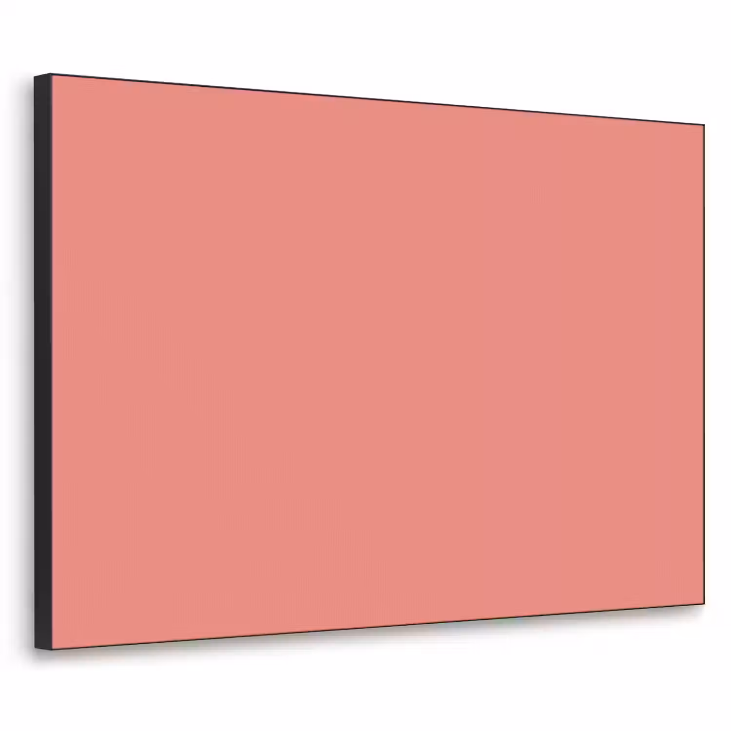 Coral - Reef - Rood Textielframe zwart klein 947 -3d