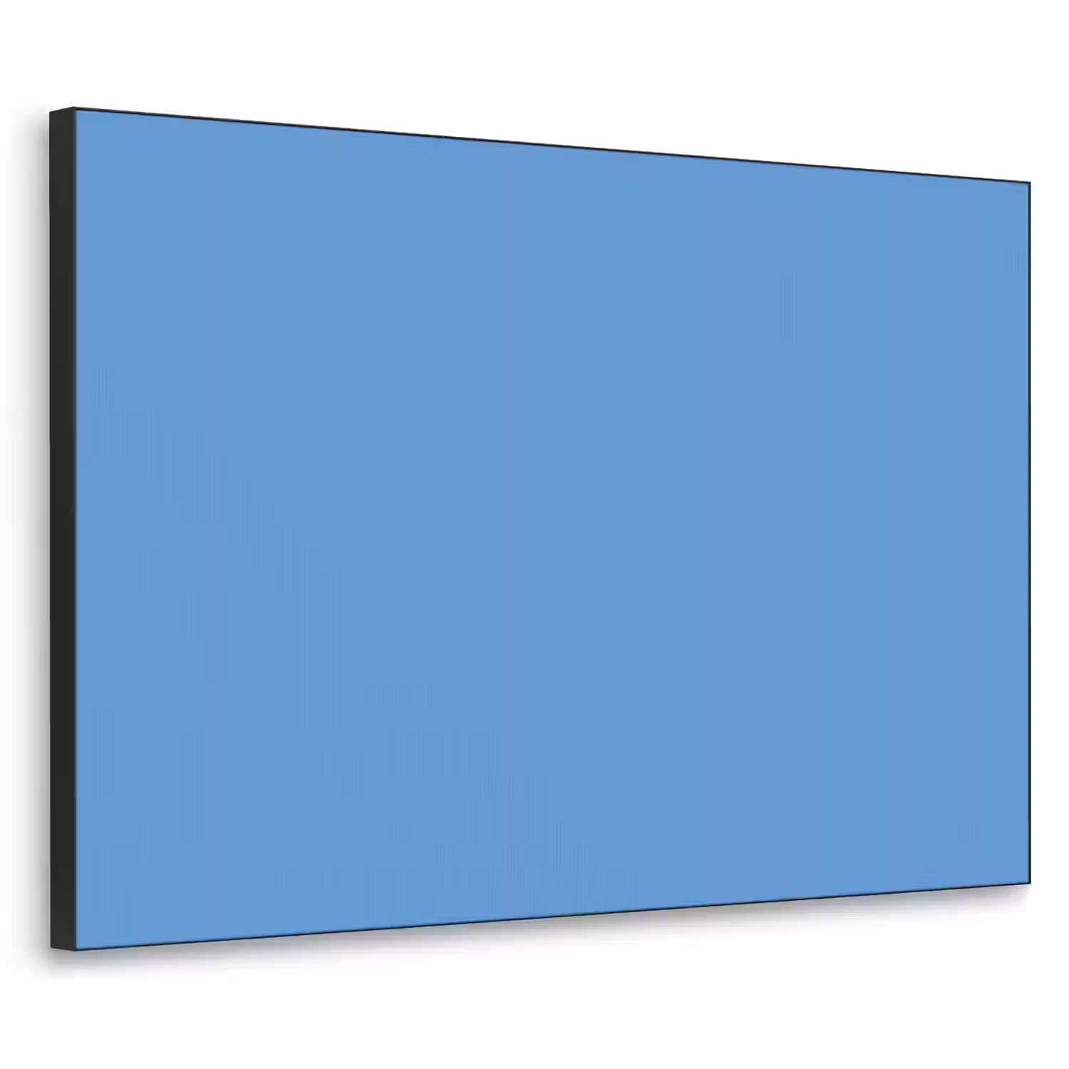 Cornflower - Blue - Blauw Textielframe zwart klein 947 -3d