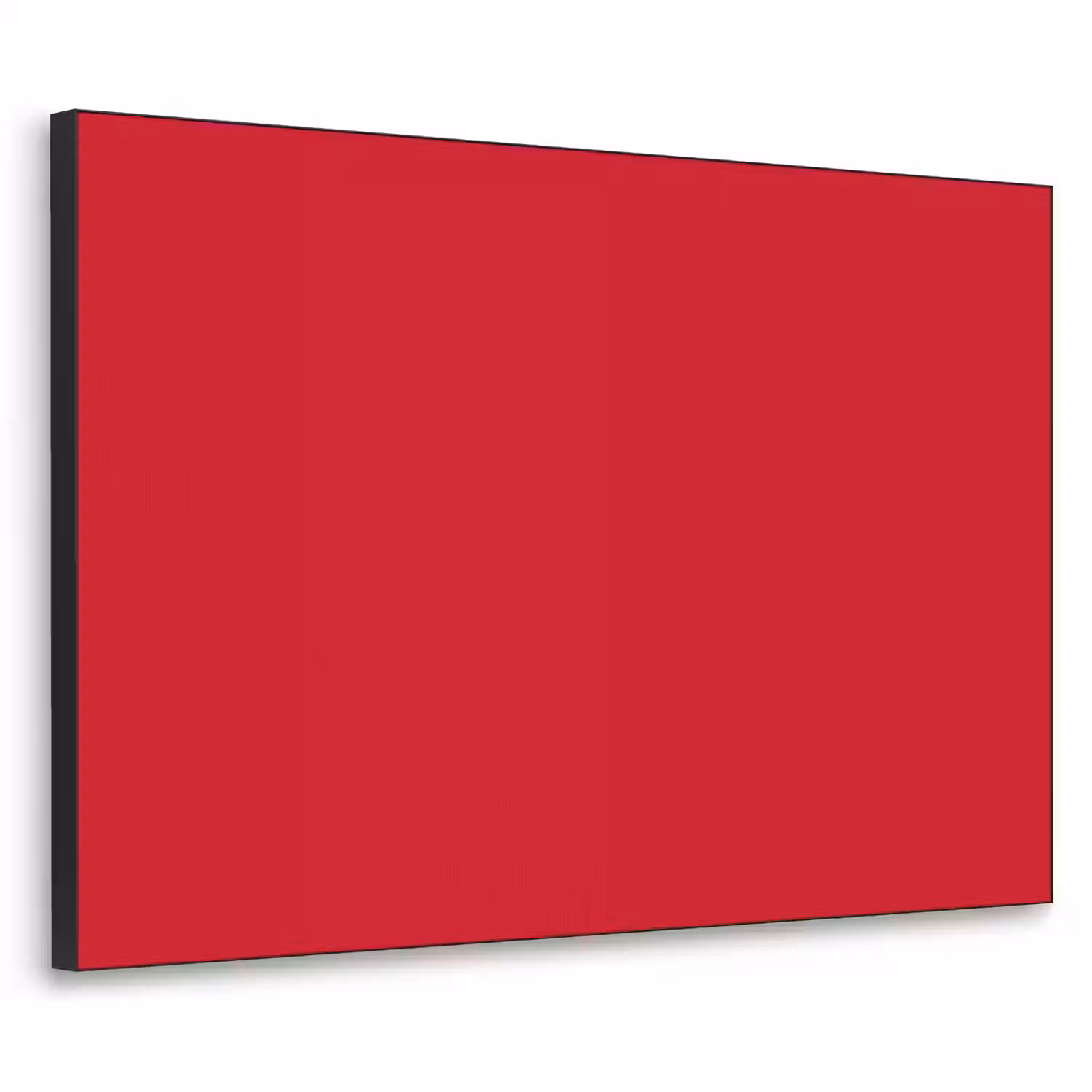 Crimson - Velvet - Rood Textielframe zwart klein 947 -3d