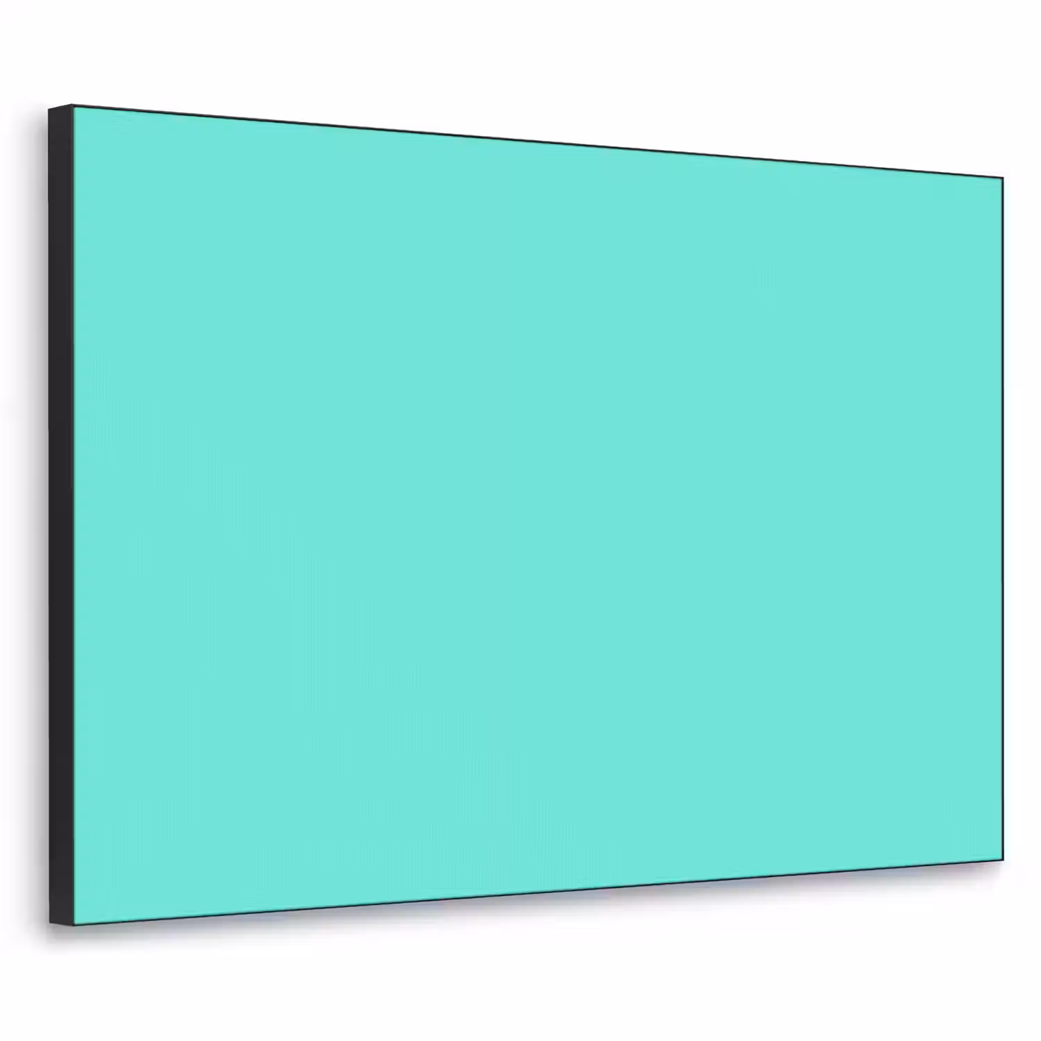 Electric - Cyan - Turkoois Textielframe zwart klein 947 -3d