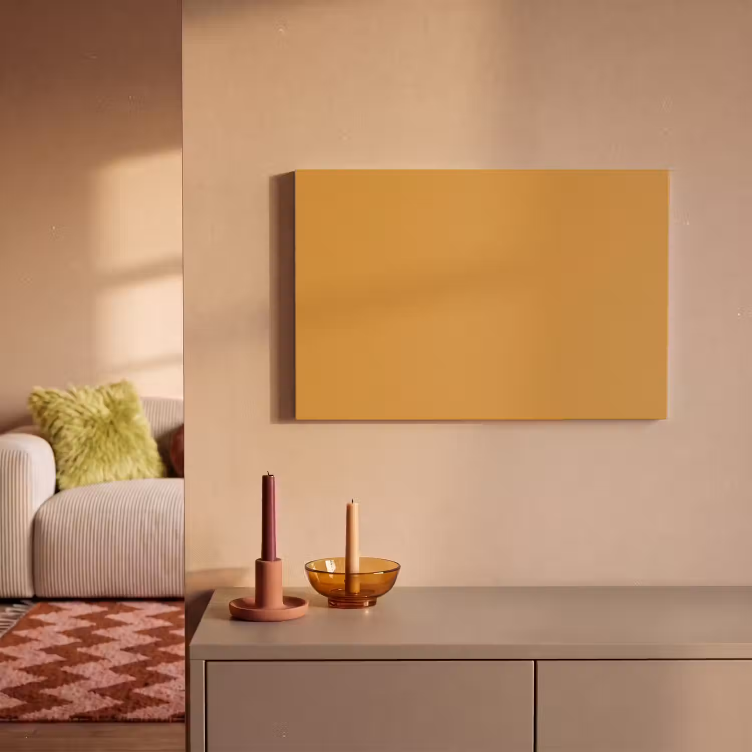 Autumn - Mustard - Geel canvas 2cm klein 34 -sfeer1