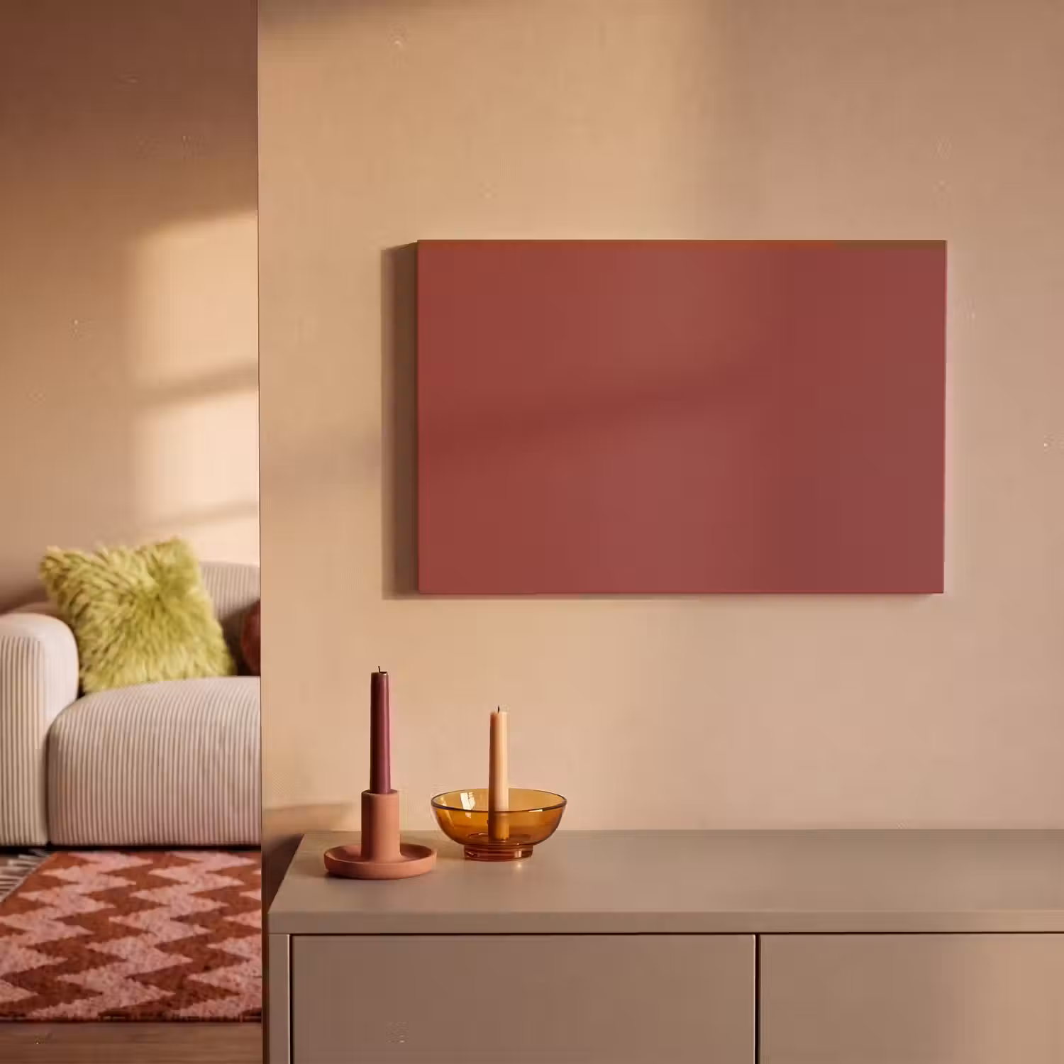 Barn - Antique - Rood canvas 2cm klein 34 -sfeer1