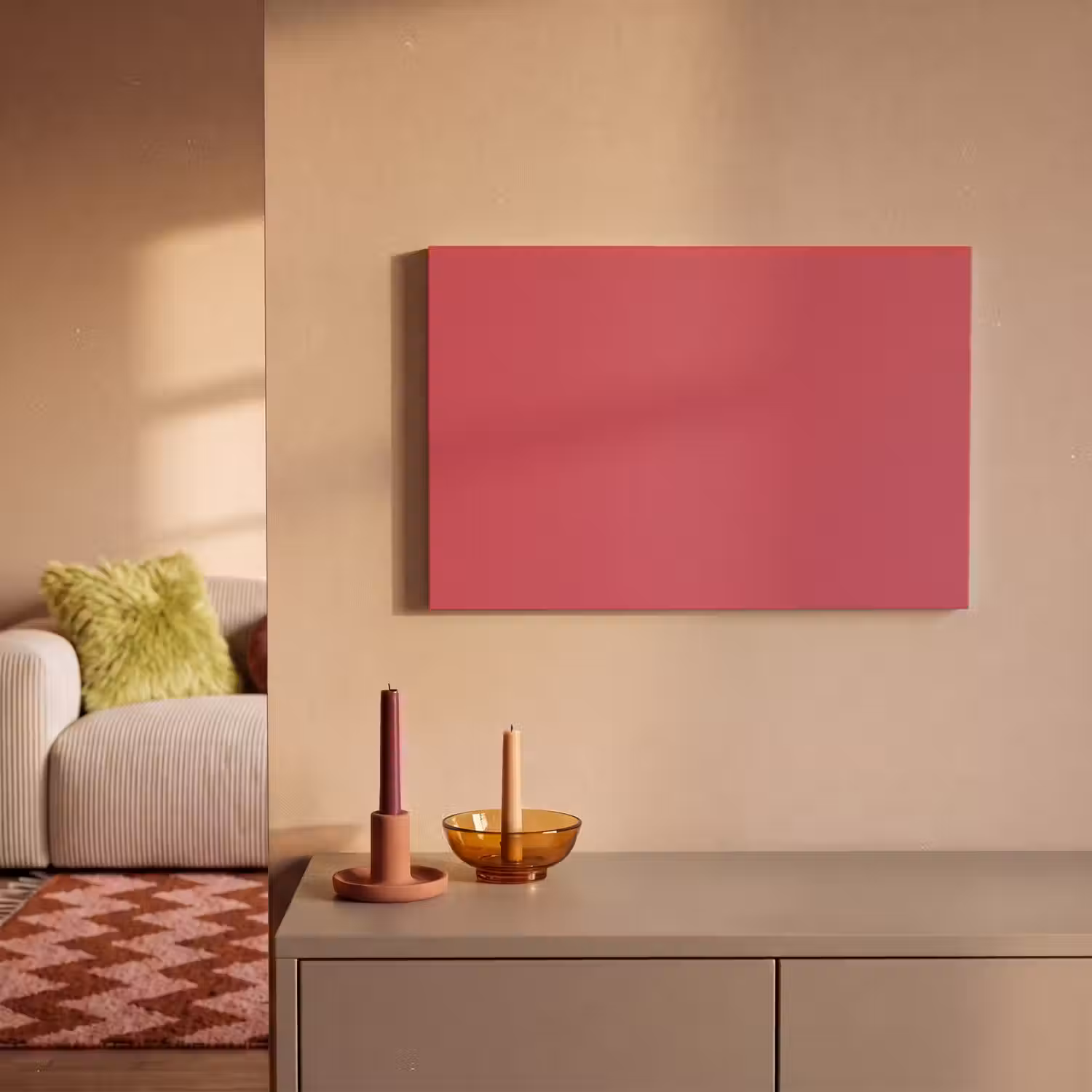 Bold - Berry - Rood canvas 2cm klein 34 -sfeer1