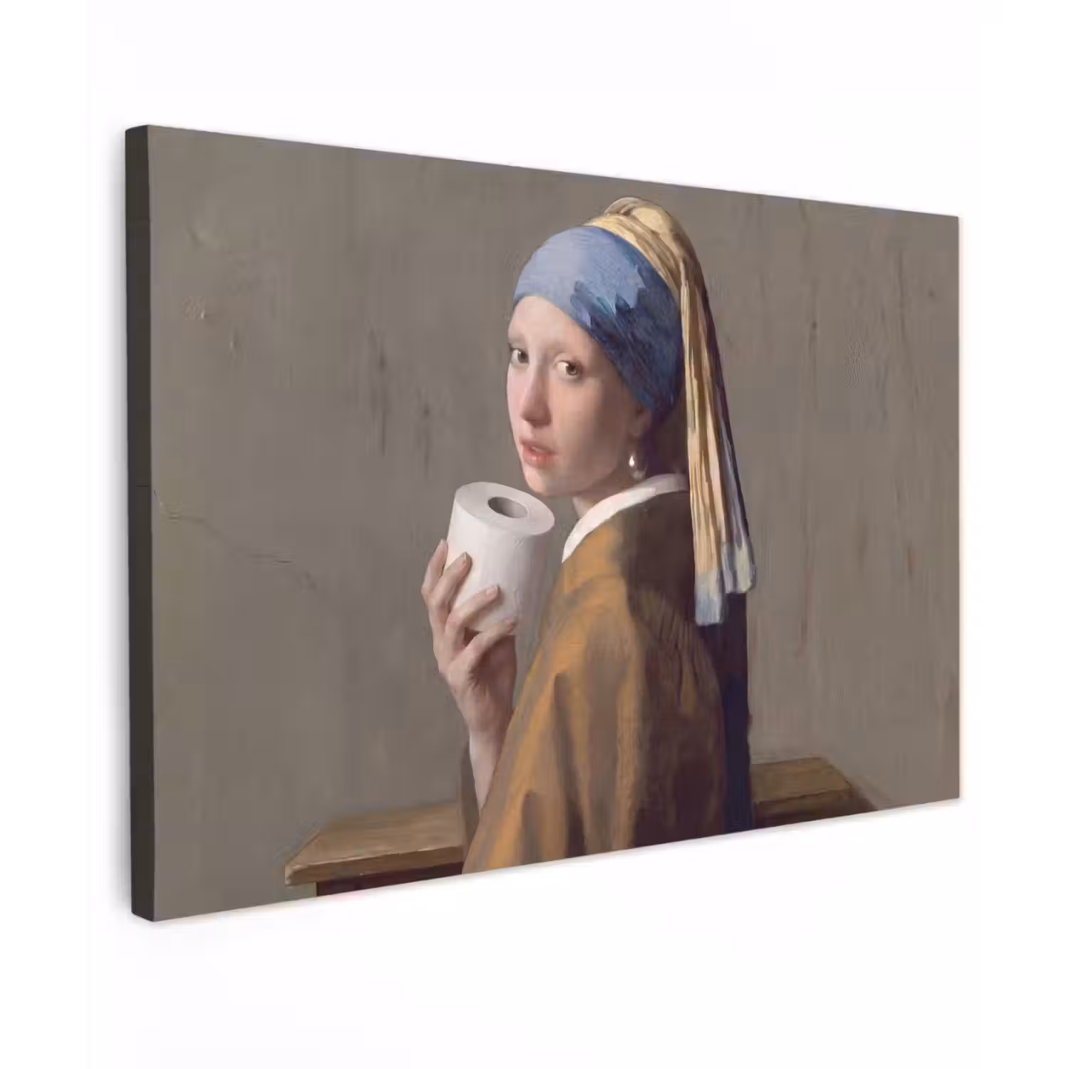 Klassiek - Humor - Kleurrijk canvas 2cm klein -z3d