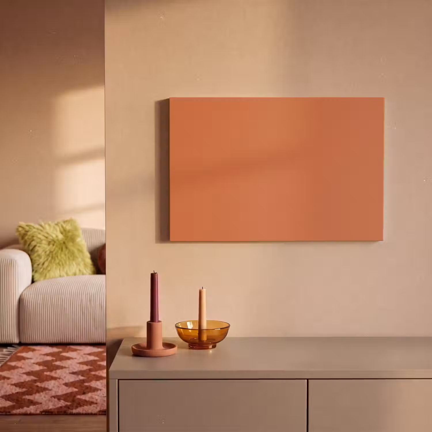 Classic - Terracotta - Oranje canvas 2cm klein 34 -sfeer1