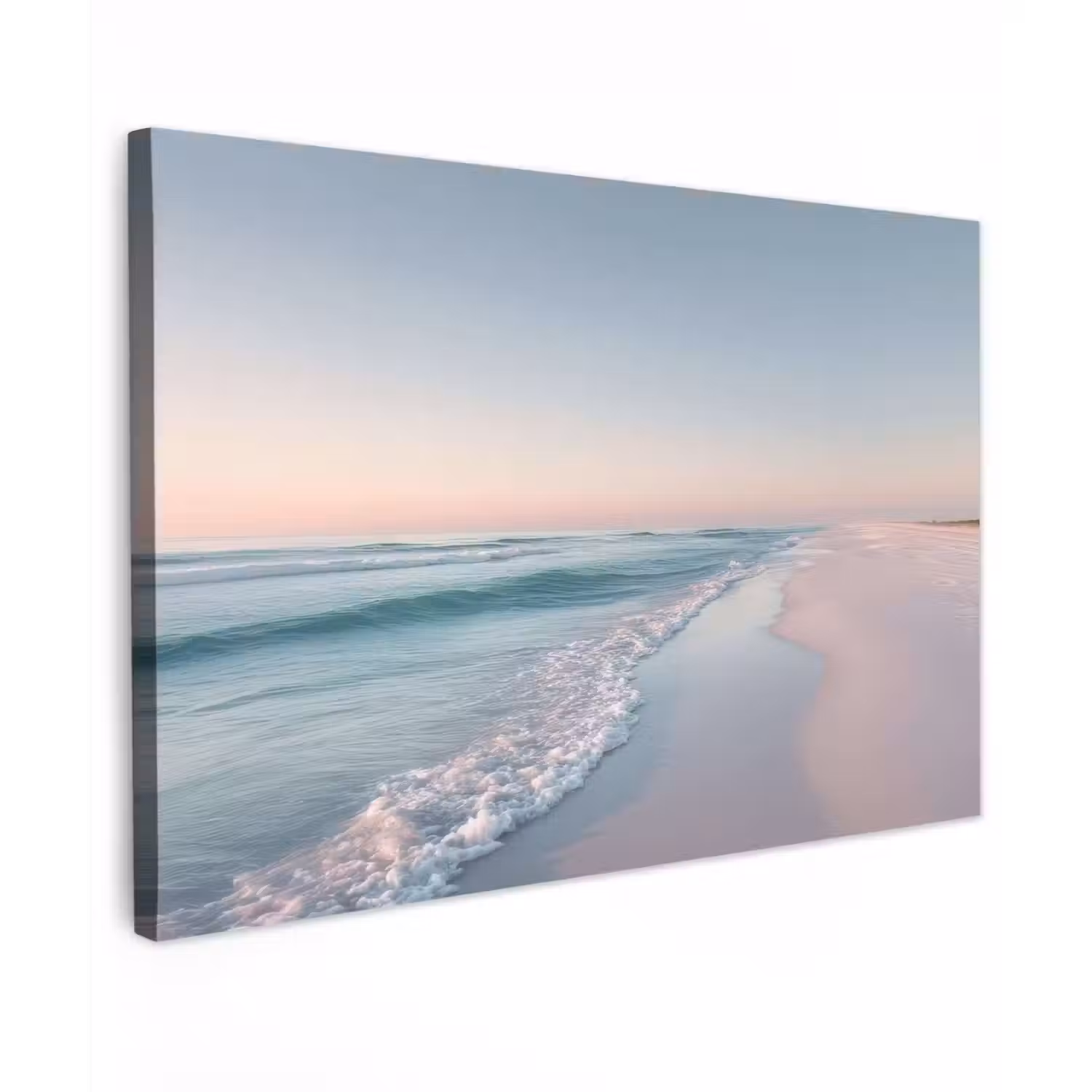 Kustlijn - Pastel - water canvas 2cm klein -z3d
