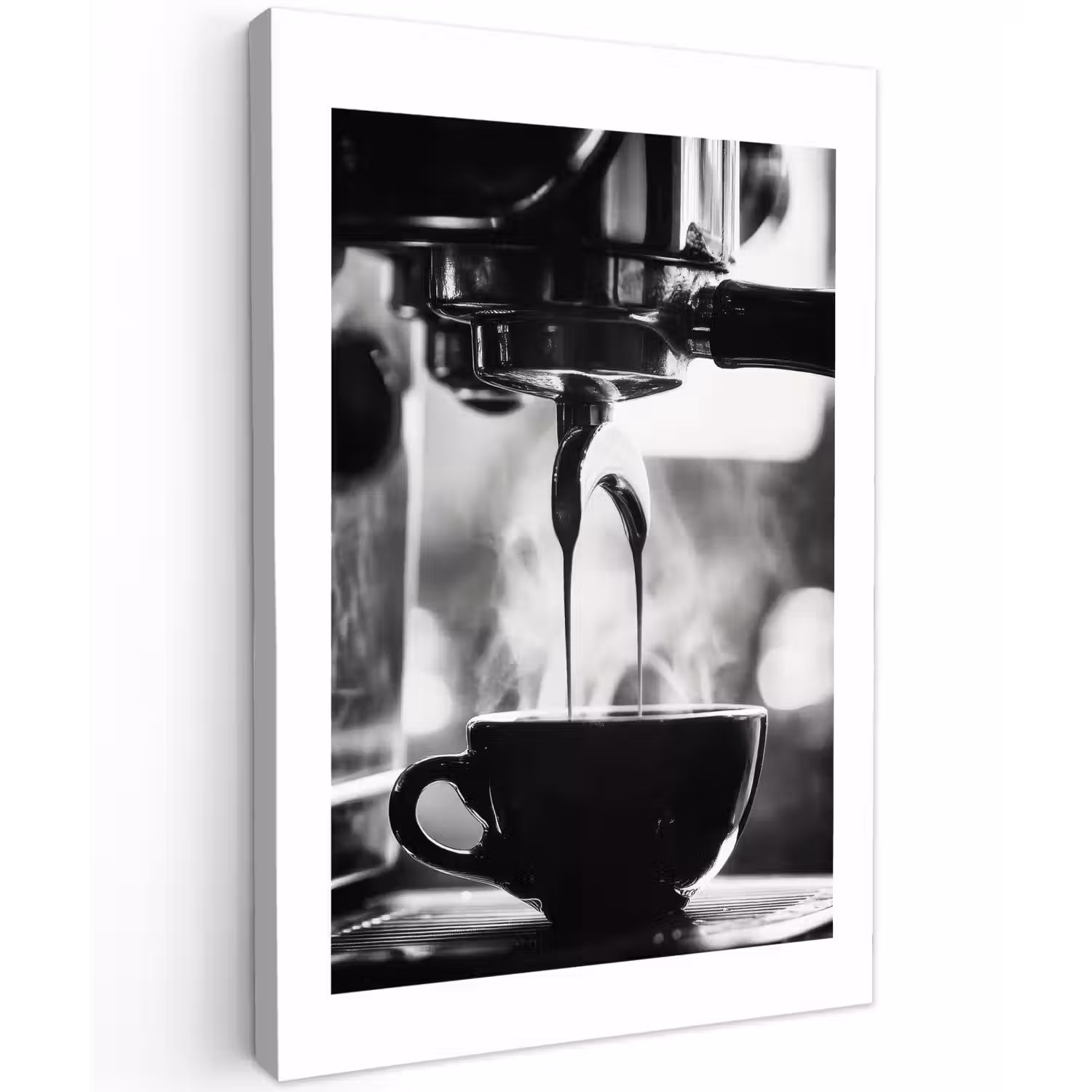 Coffee - Espresso - Koffiemachine - Kop canvas 2cm klein -z3d
