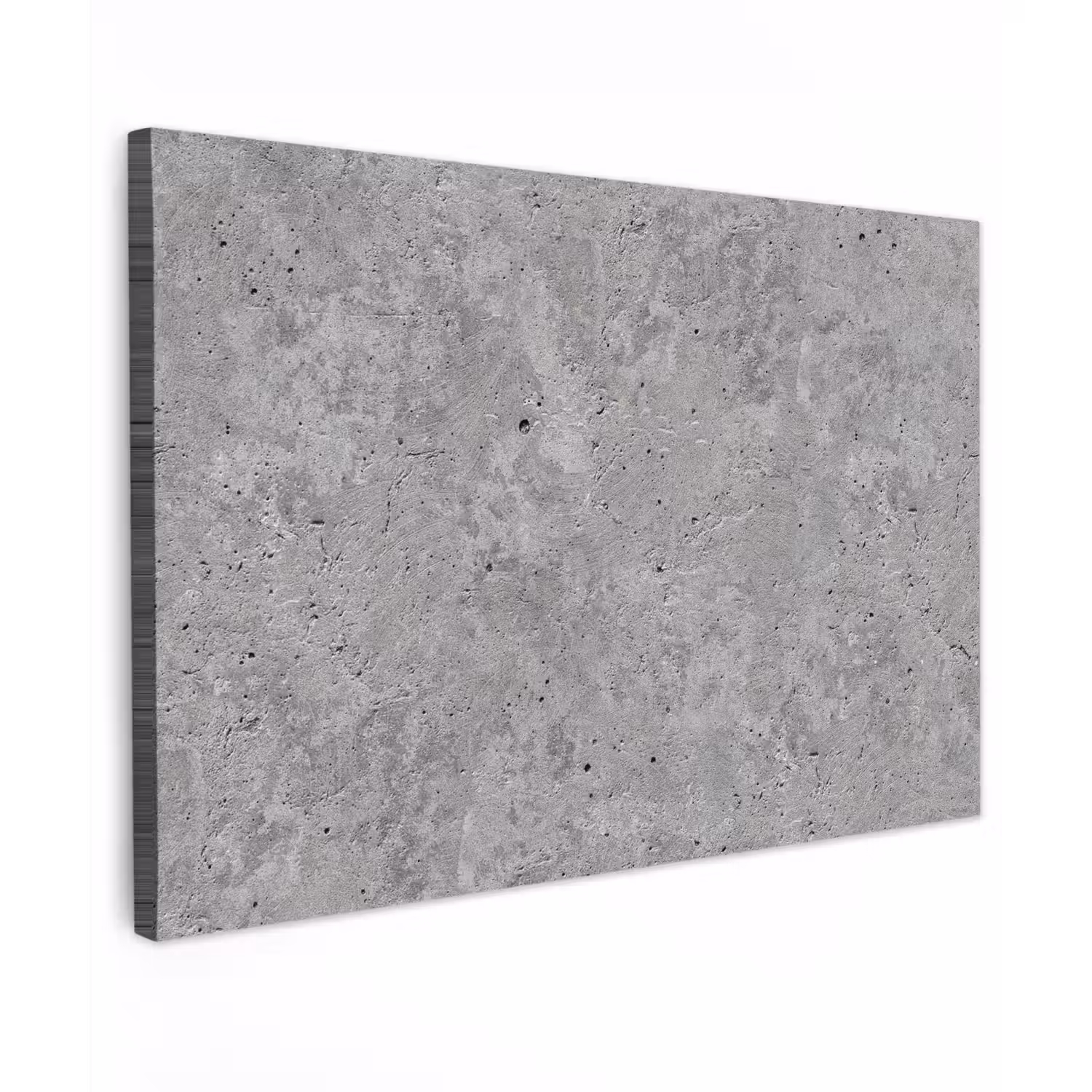 Beton - Leisteen - Grijs - Betonstructuur canvas 2cm klein -z3d