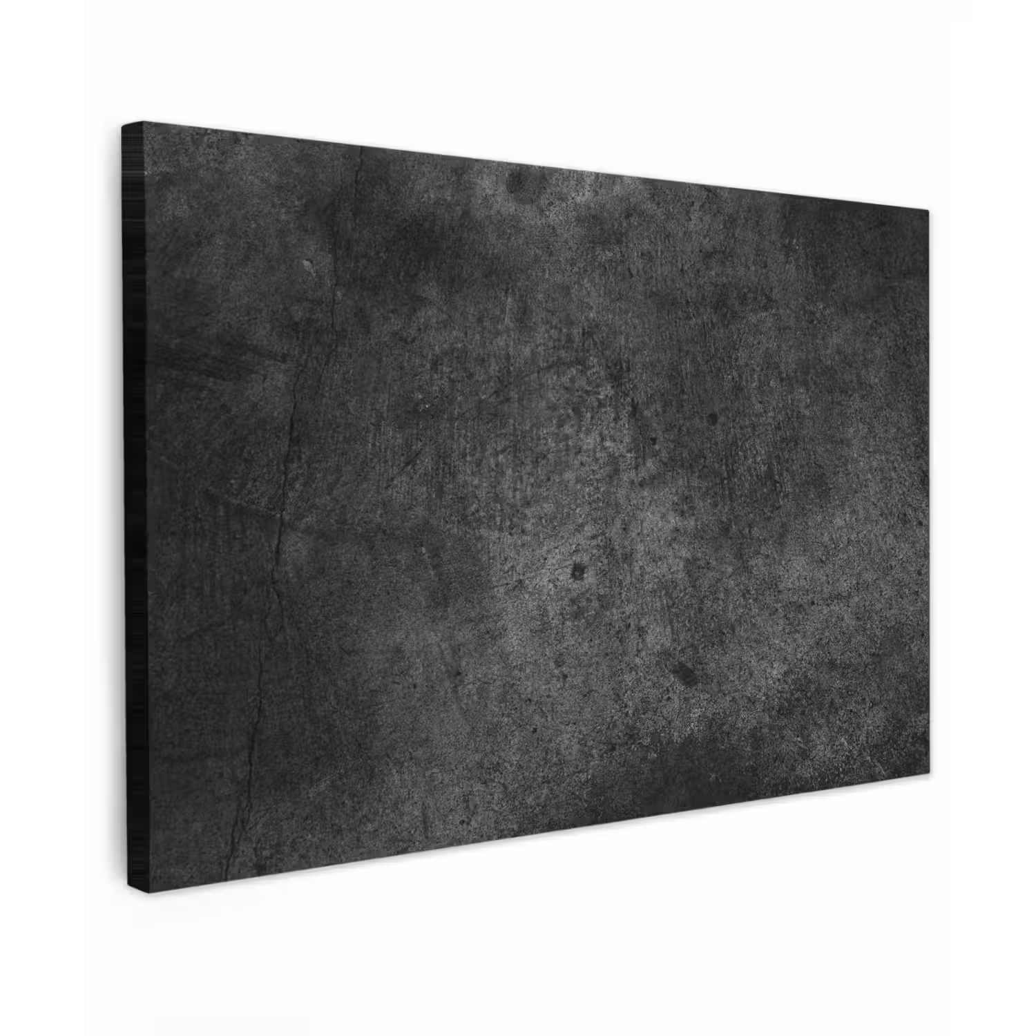 Beton - Structuur - Retro - Zwart - Grijs - Rustiek canvas 2cm klein -z3d