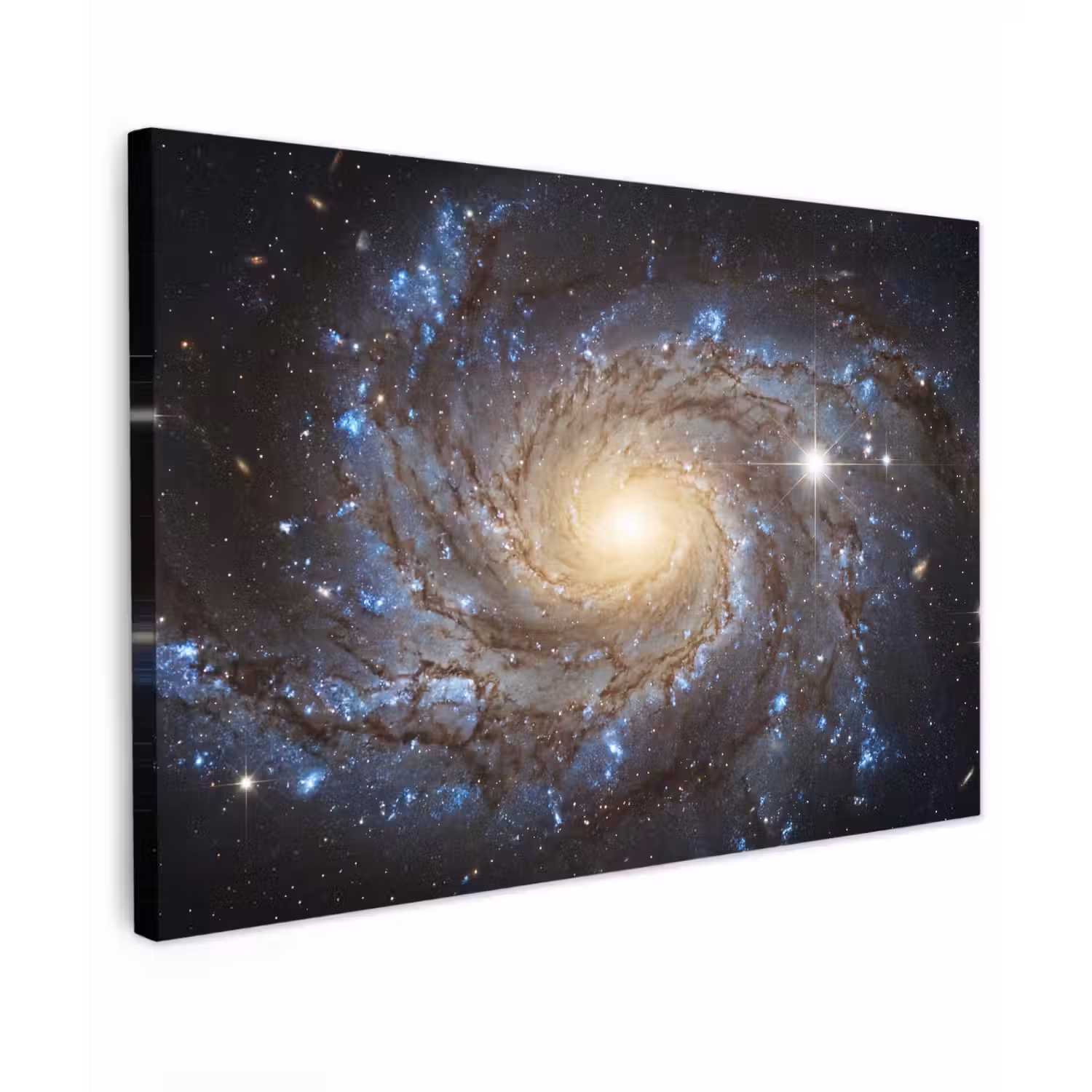 Kosmos - Sterrenstelsel - Donker canvas 2cm klein -z3d