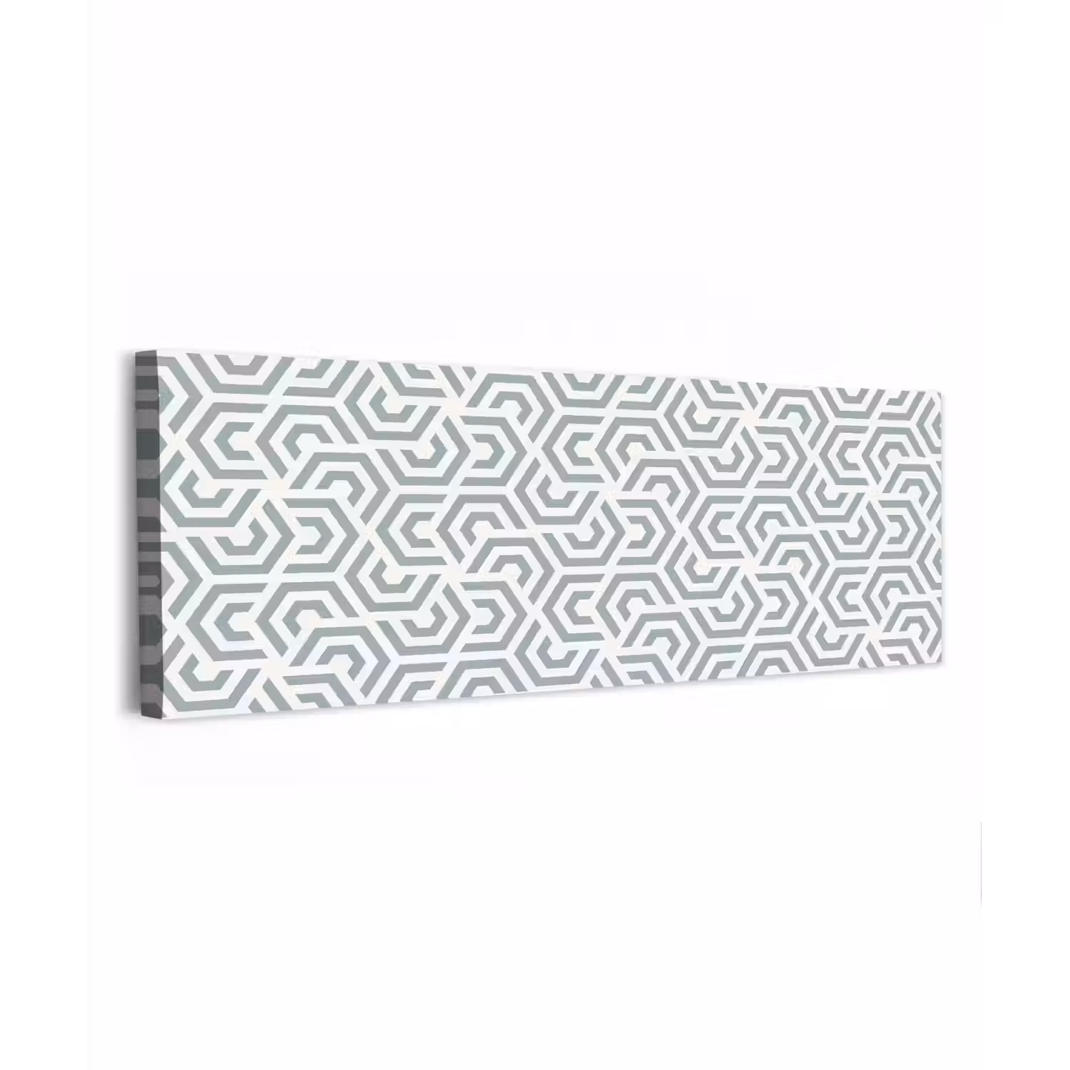 Design - Lijn - Patroon - Groen canvas 2cm klein 828 -z3d
