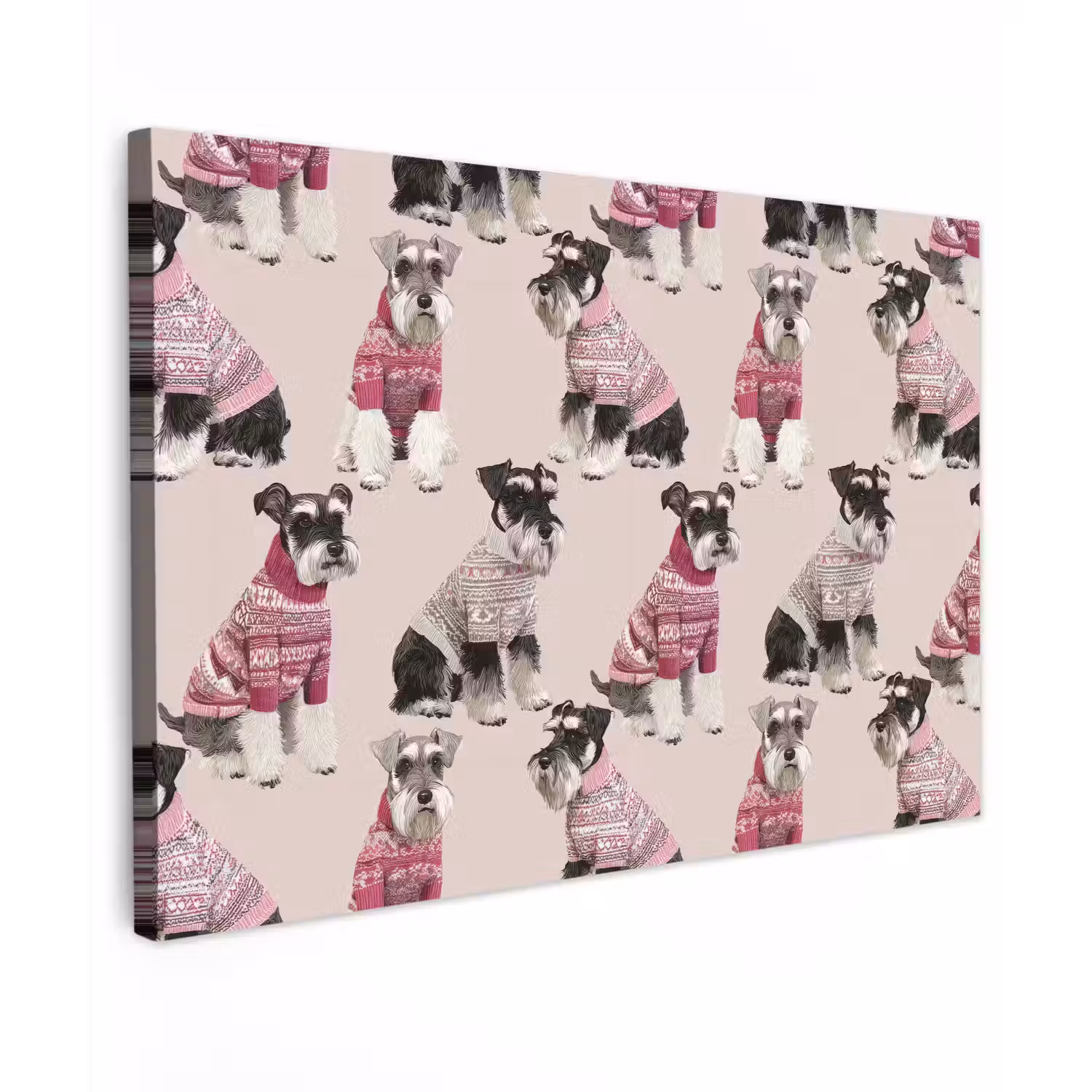 Honden - Truien - Rood canvas 2cm klein 34 -z3d