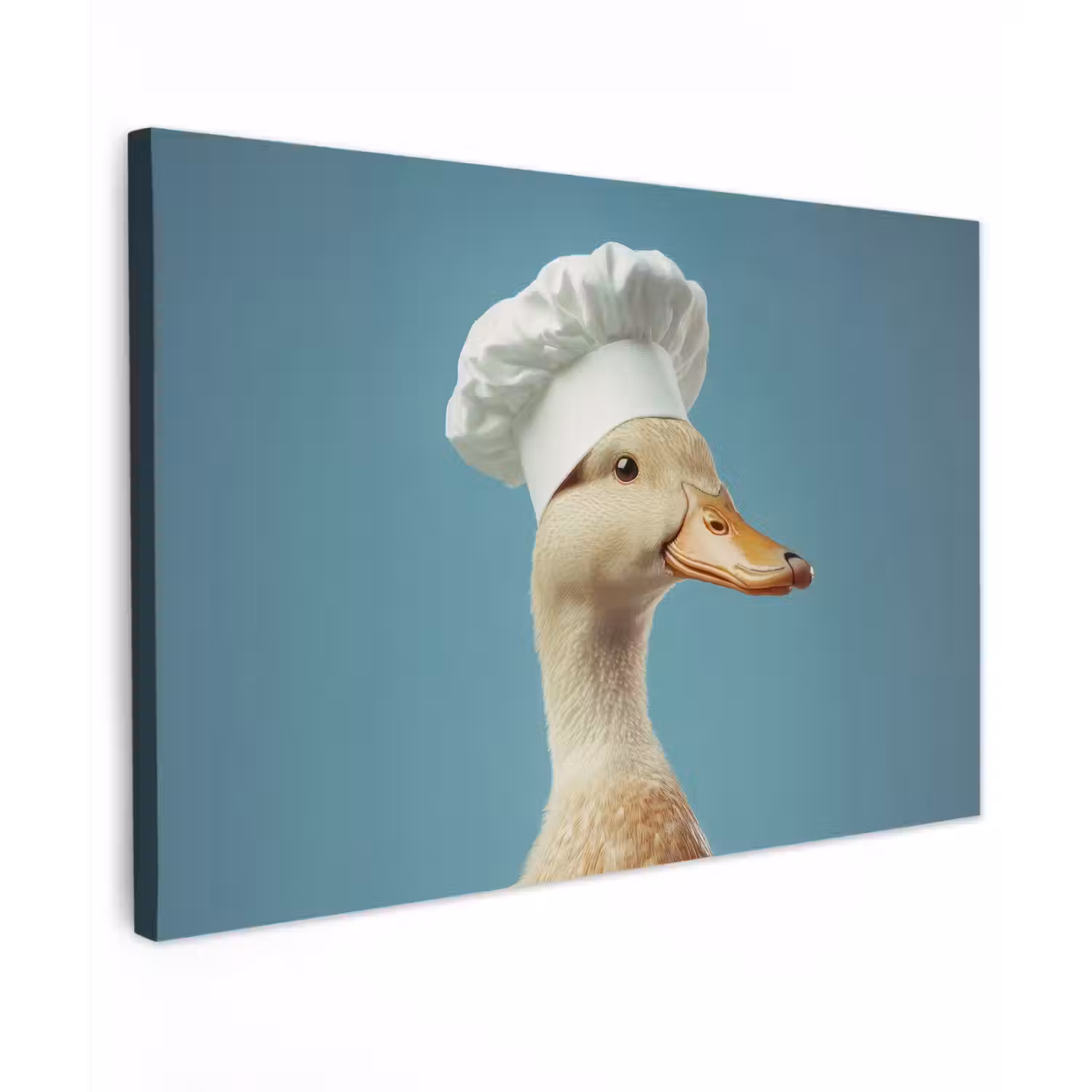 Eend - Koksmuts - Cute - Vogel canvas 2cm klein -z3d