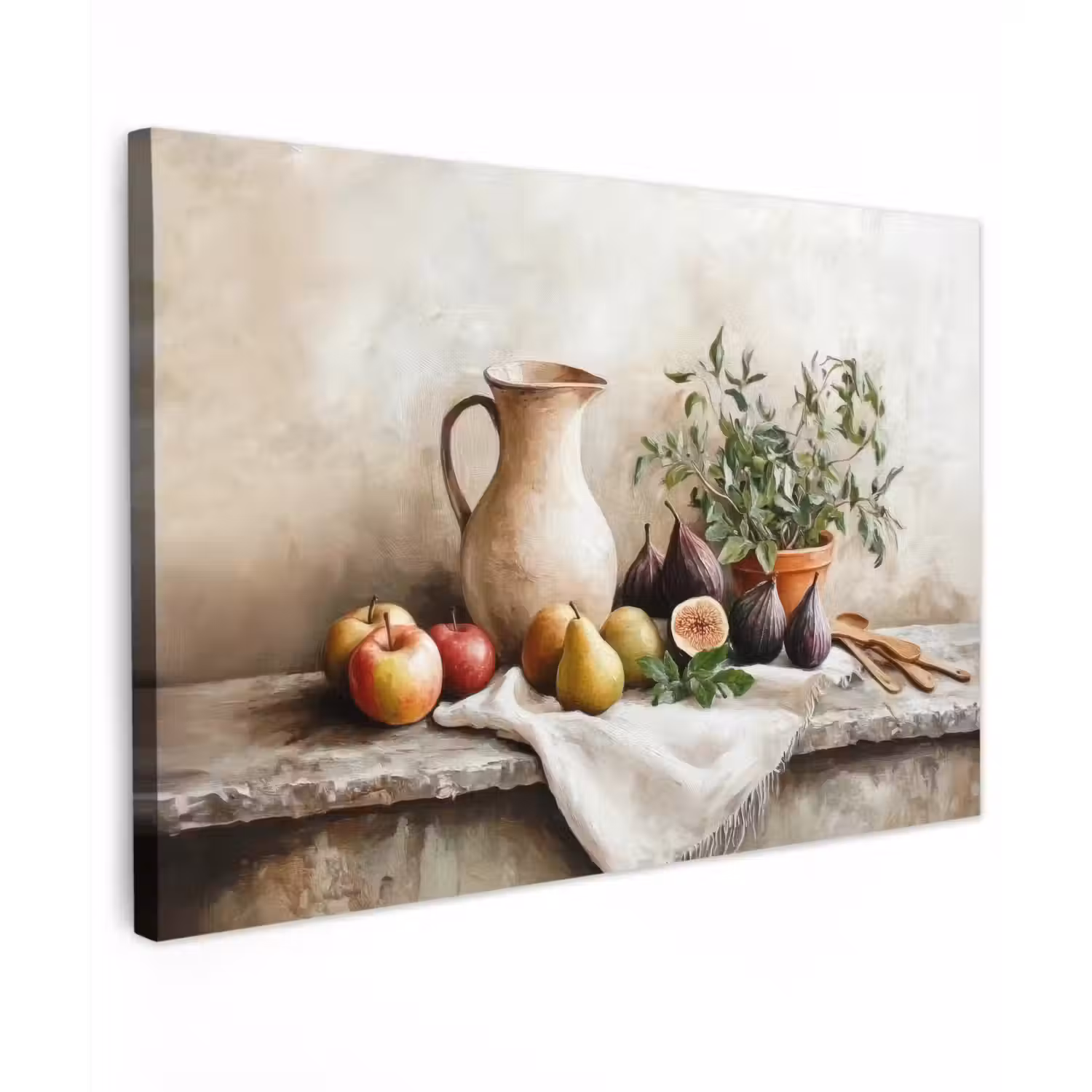 Fruit - Kruiden - Landelijk canvas 2cm klein -z3d