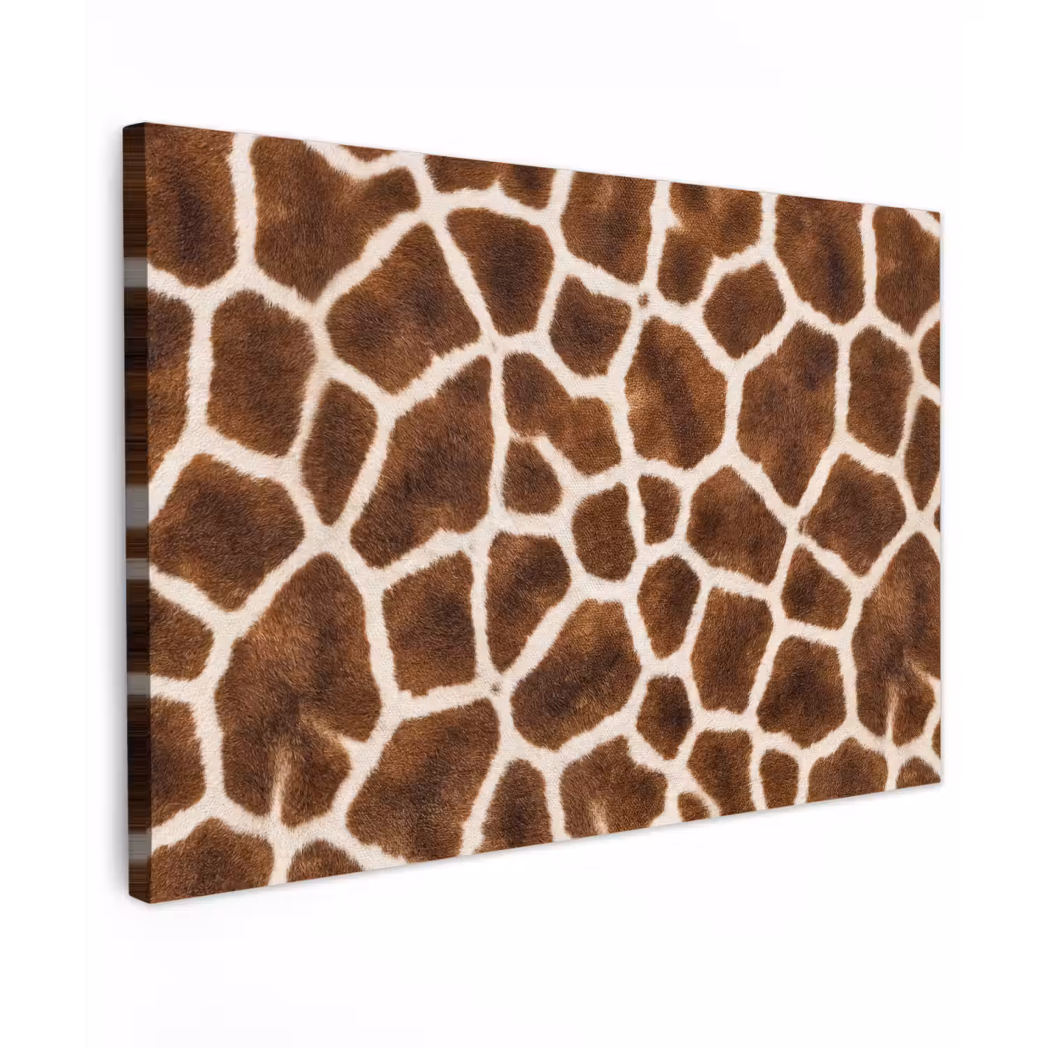 Giraf - Vacht - Klassiek - Bruin canvas 2cm klein -z3d