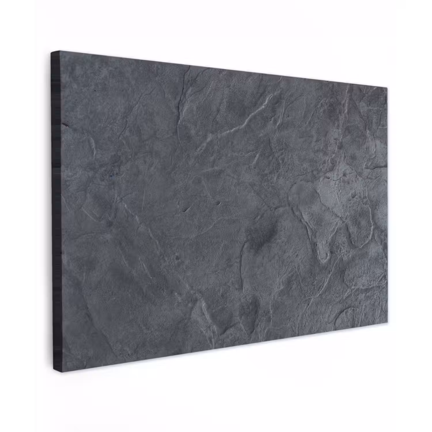 Grijs - Beton - Leisteen - Structuur - Retro canvas 2cm klein -z3d