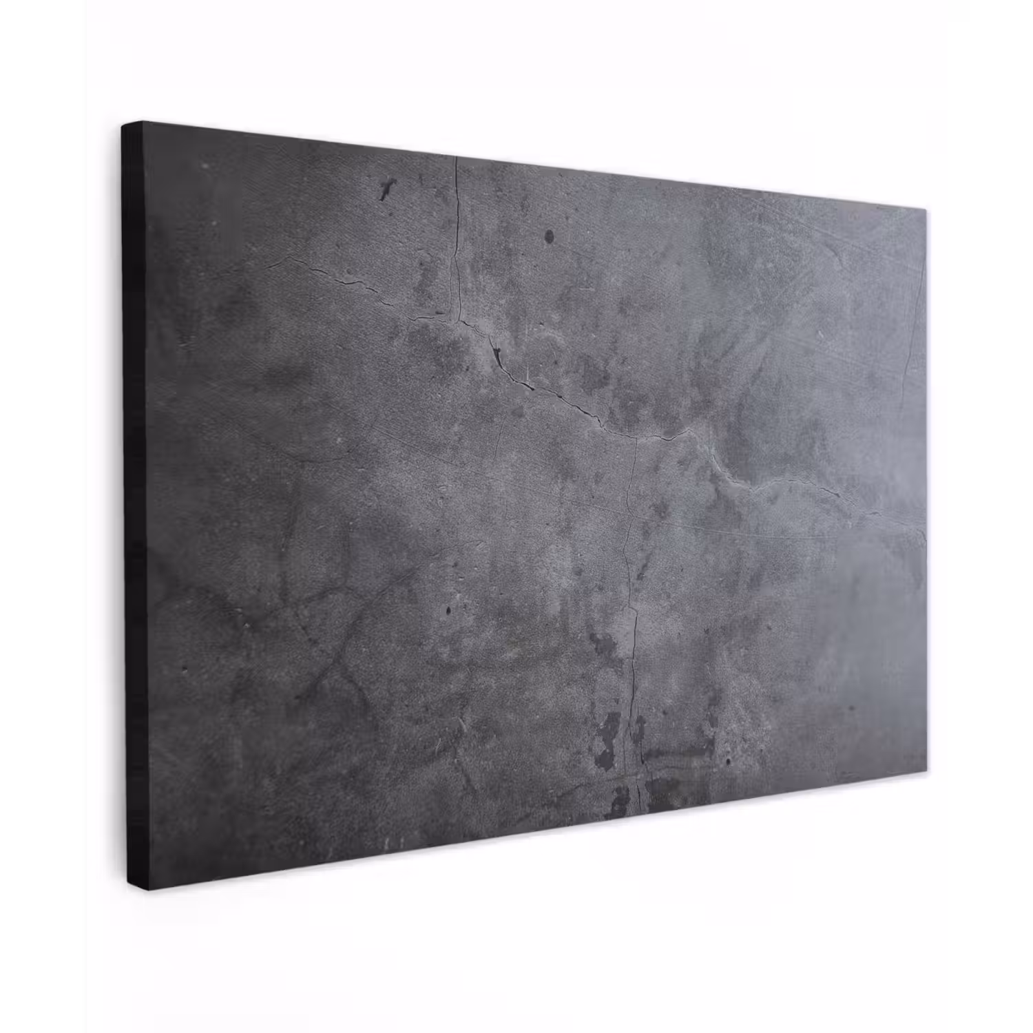Industrieel - Beton - Grijs - Leisteen - Retro canvas 2cm klein -z3d