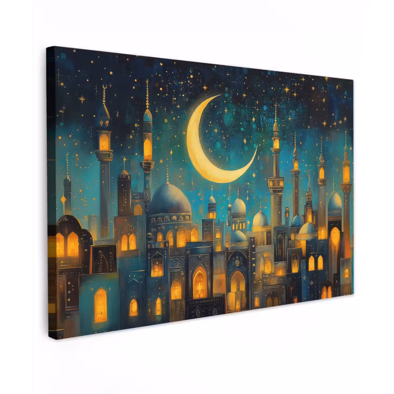 Islamitisch - Moskee - Ramadan - Islam canvas 2cm klein -z3d