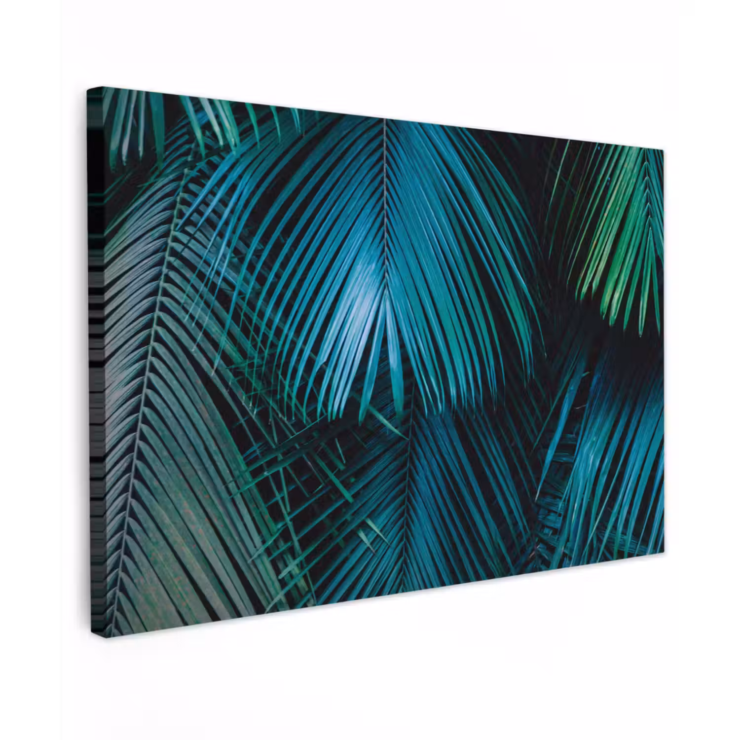 Bladeren - Tropisch - Jungle - Natuur canvas 2cm klein -z3d
