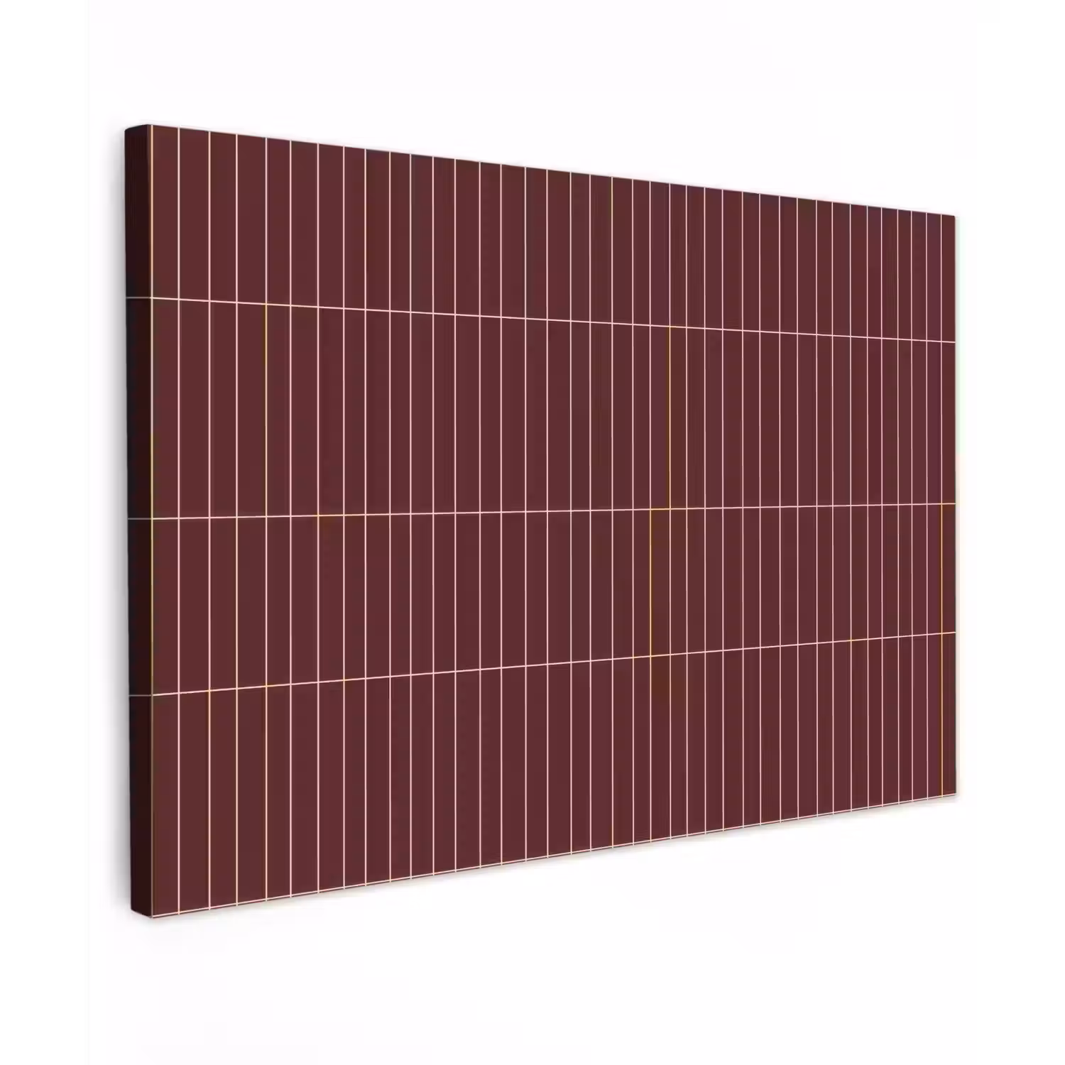 Lijnen - Patroon - Bordeaux canvas 2cm klein 34 -z3d