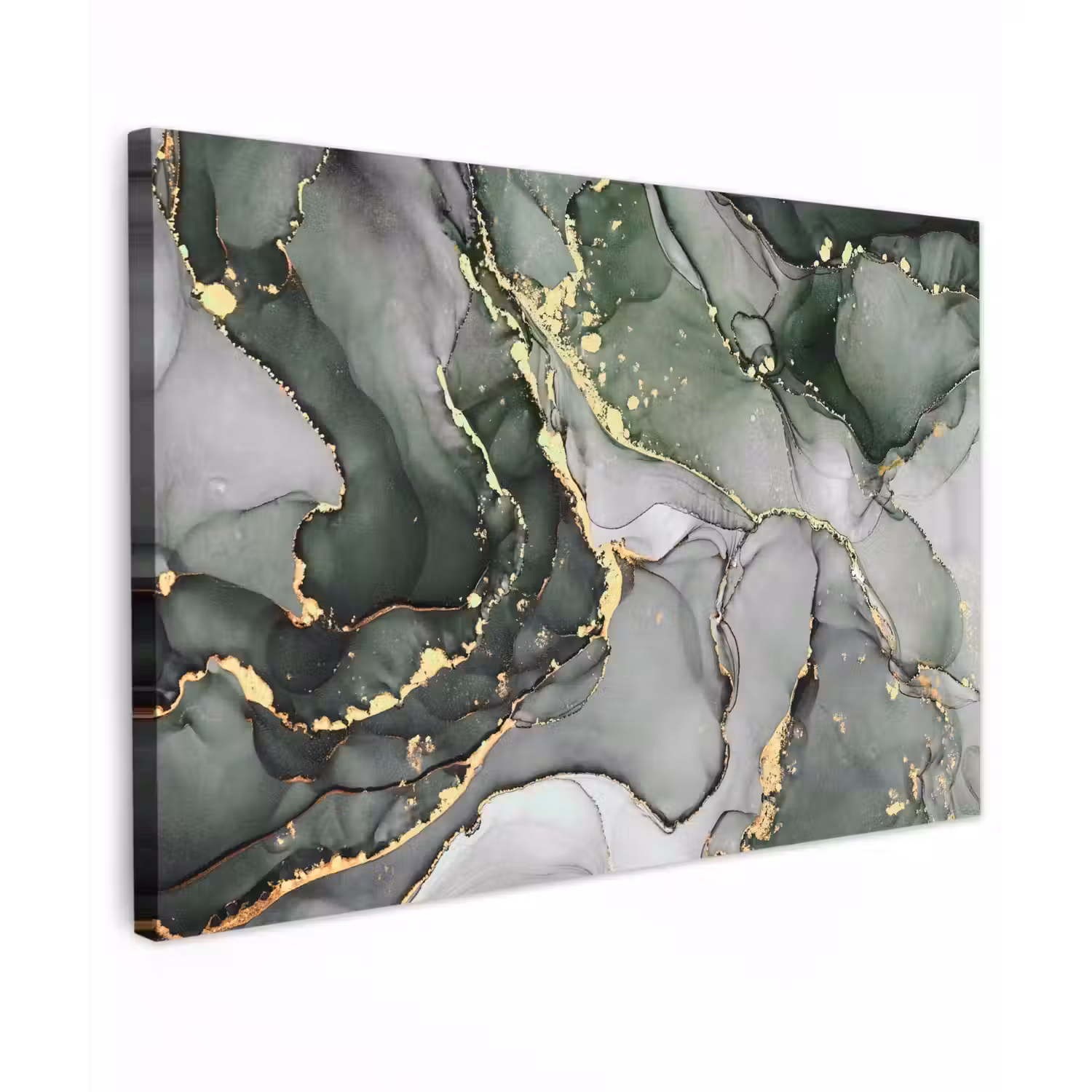 Luxe - Marmer - Groen canvas 2cm klein -z3d