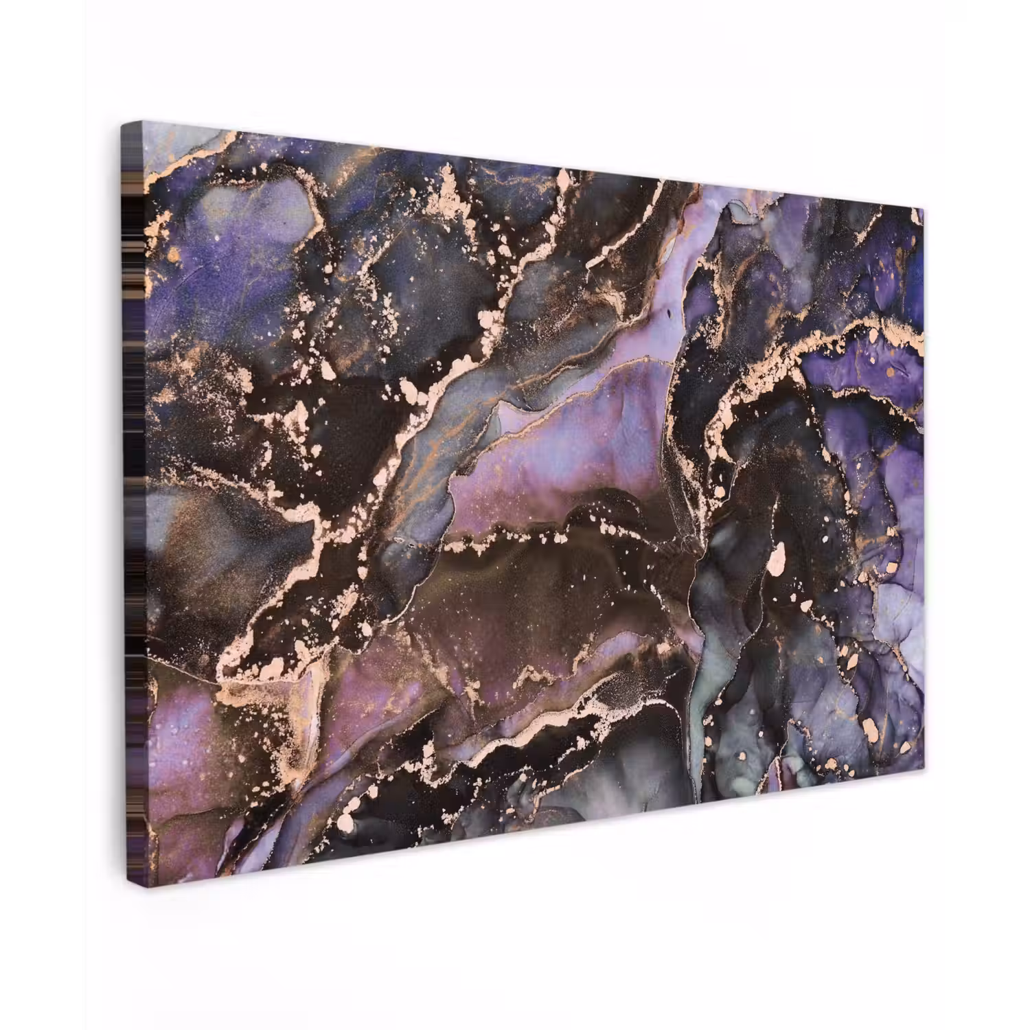 Marmer - Goud - Roze canvas 2cm klein -z3d