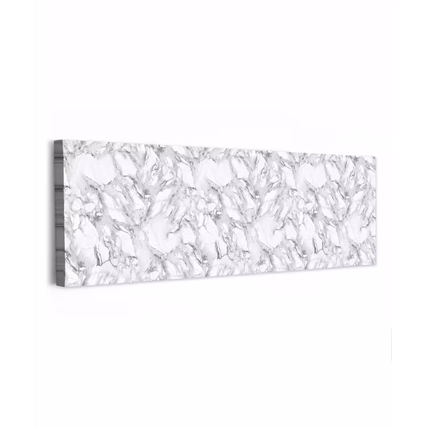 Marmer - Gelaagd - Brekend - Grijsstructuur canvas 2cm klein 828 -z3d