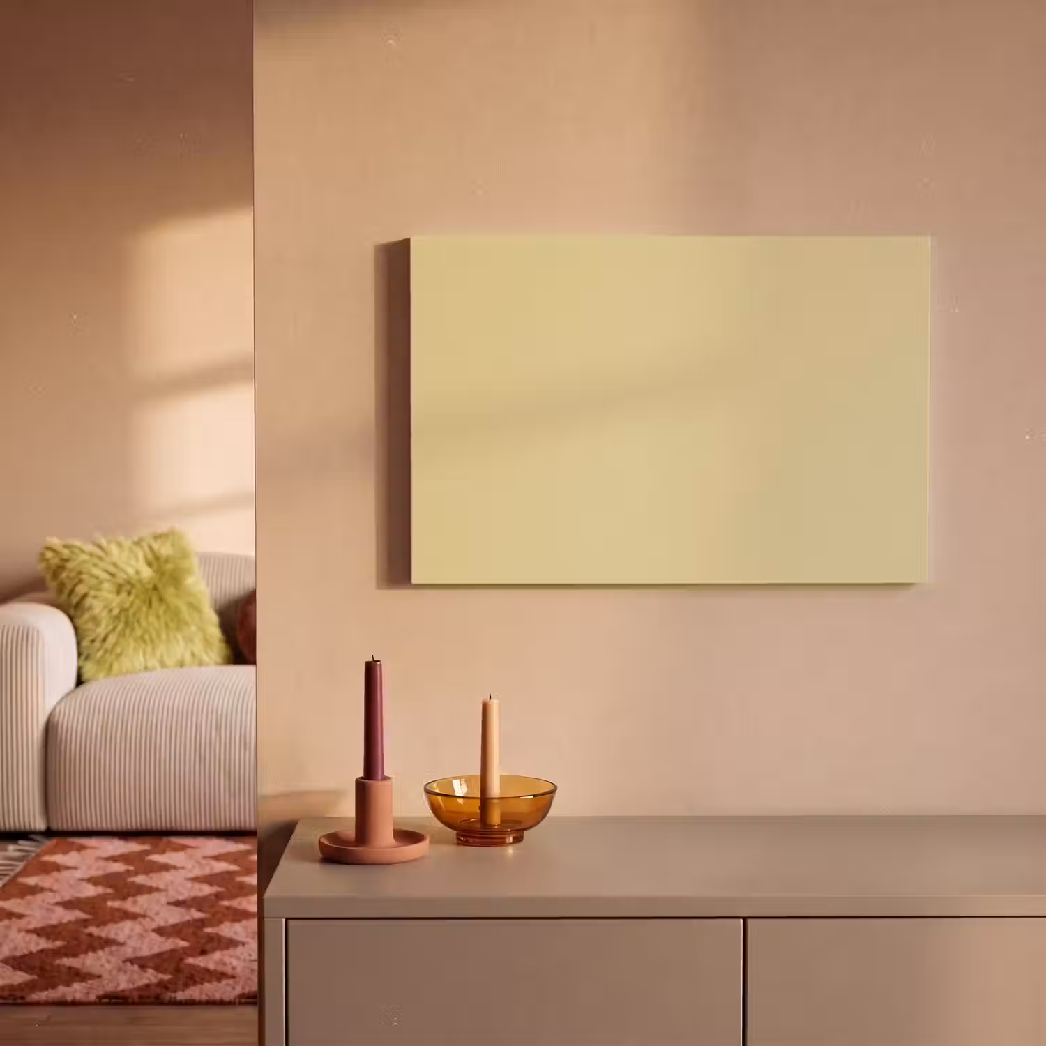 Mellow - Touch - Geel canvas 2cm klein 34 -sfeer1