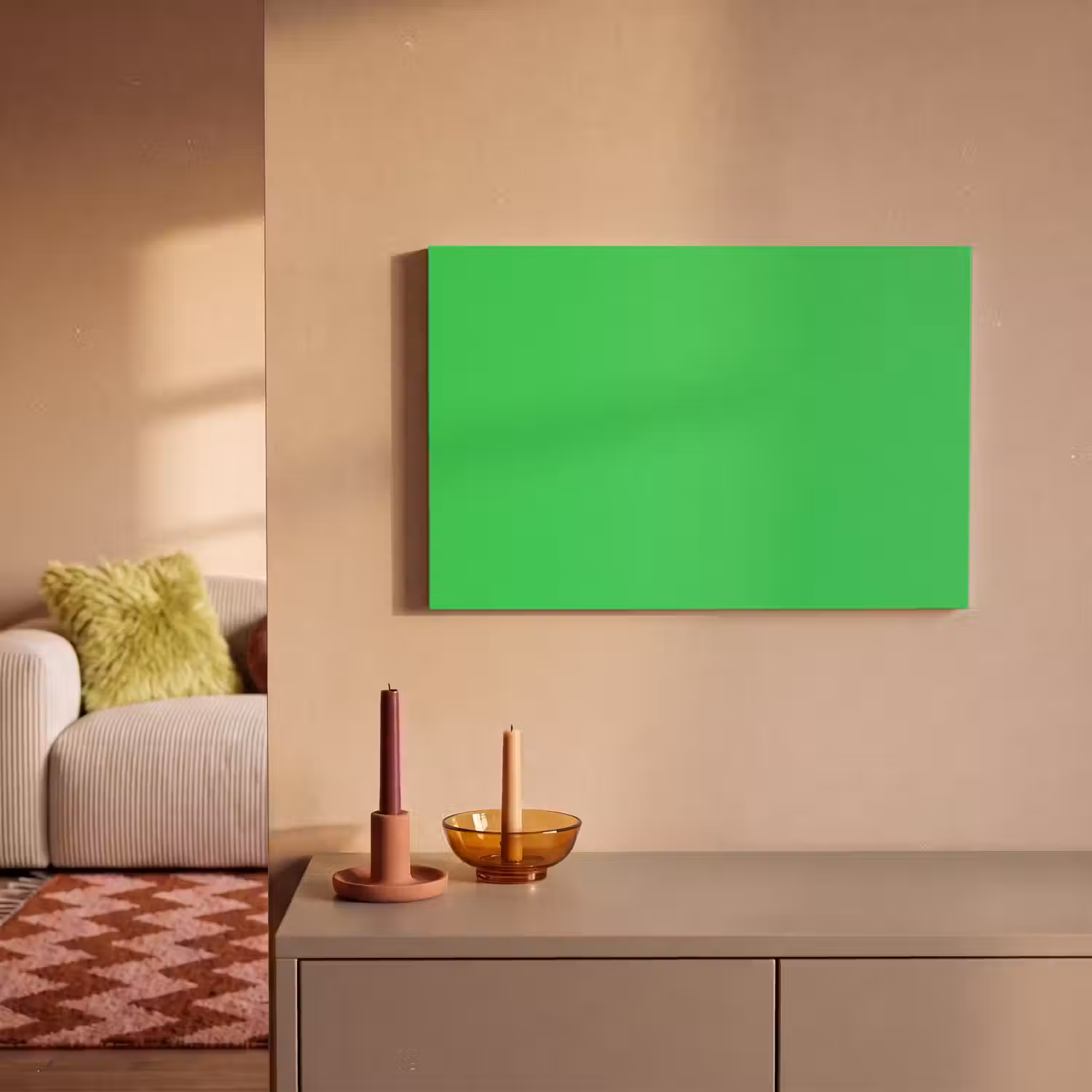 Mint - Green - Groen canvas 2cm klein 34 -sfeer1