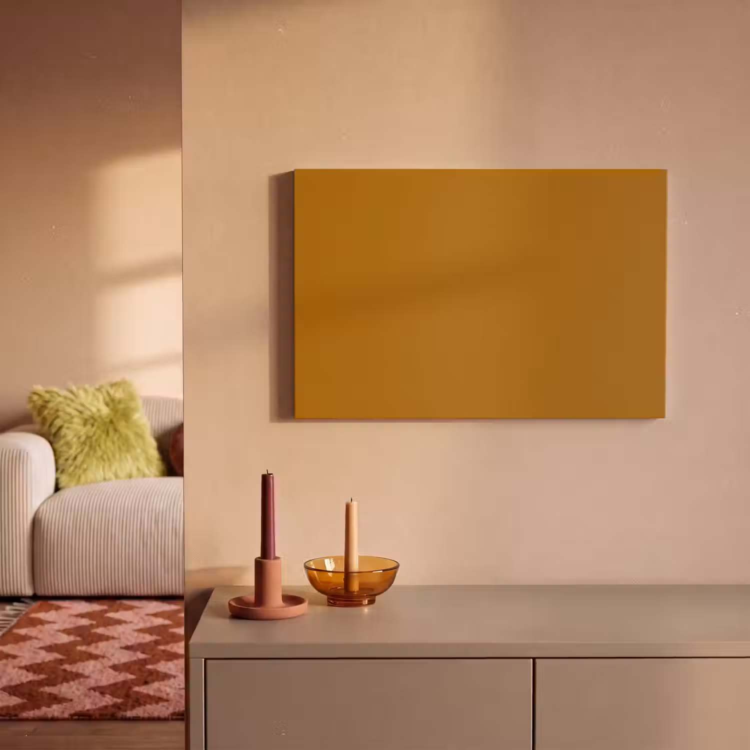 Ocre - Gold - Geel canvas 2cm klein 34 -sfeer1