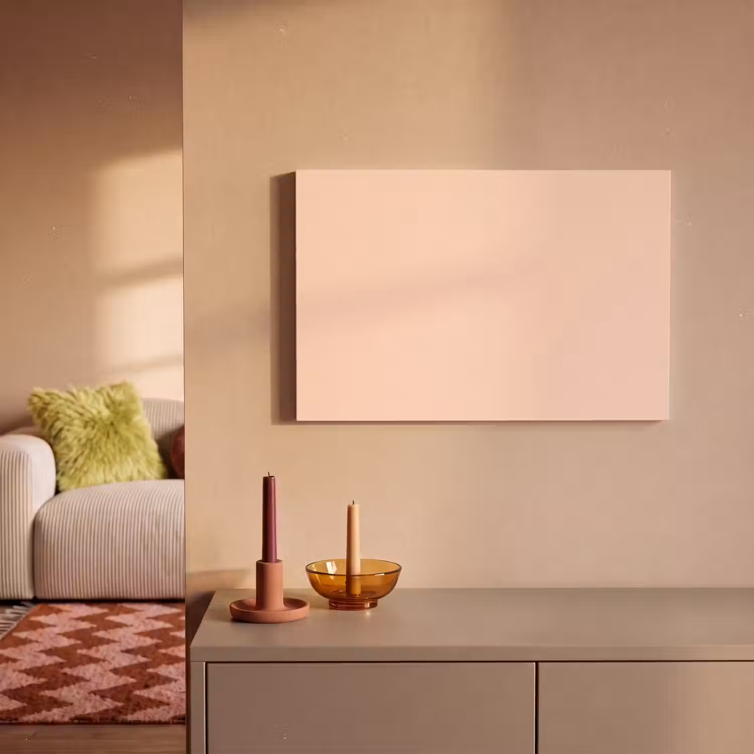 Pale - Peach - Nude canvas 2cm klein 34 -sfeer1