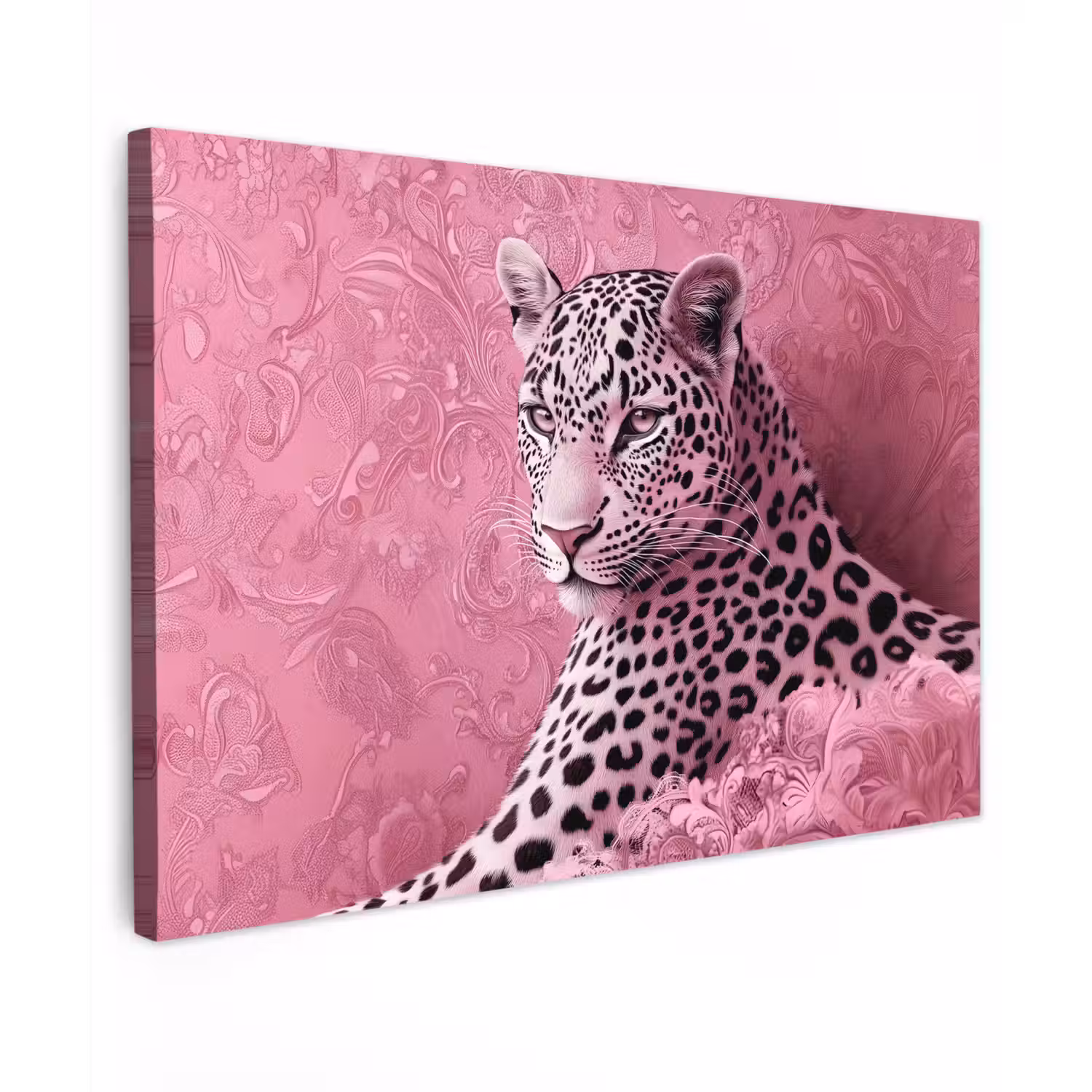 Panter - Luxe - Roze canvas 2cm klein -z3d
