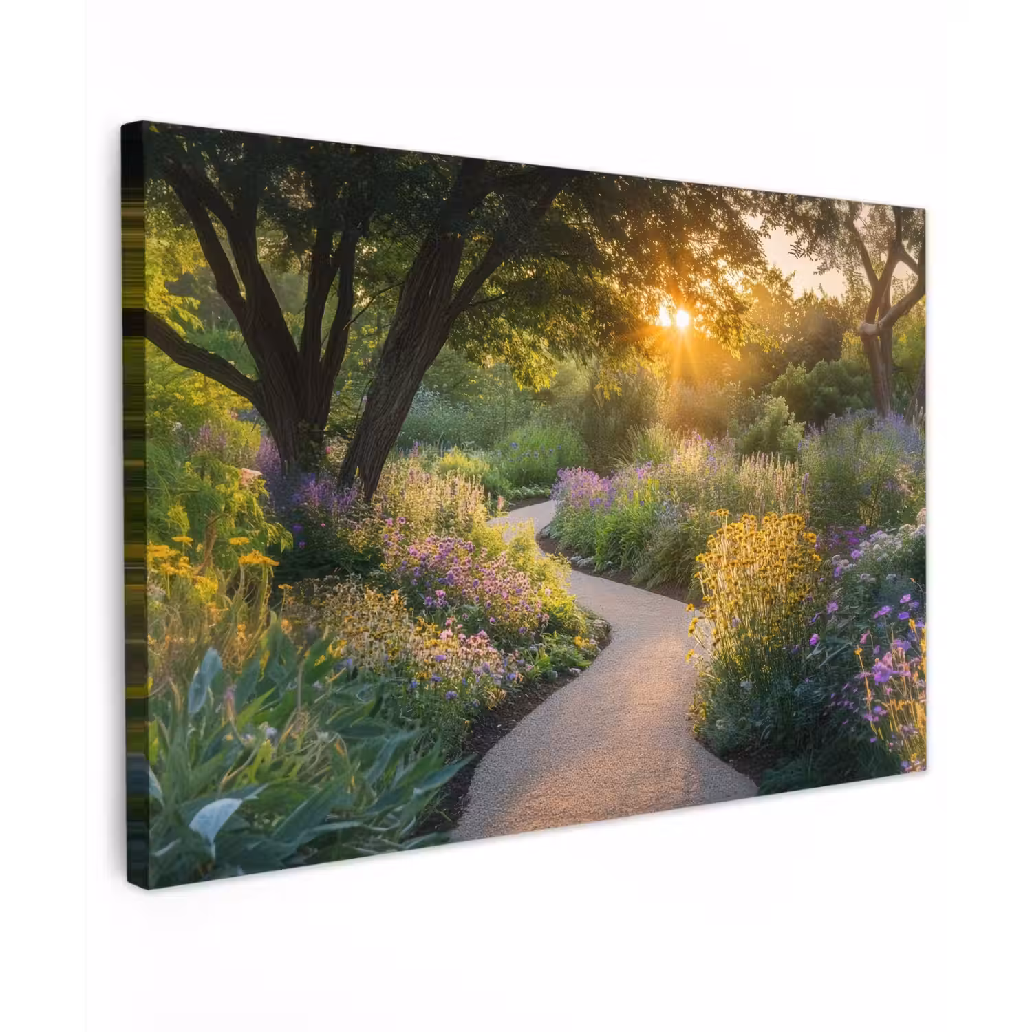 Pad - Bloemen - Park canvas 2cm klein -z3d