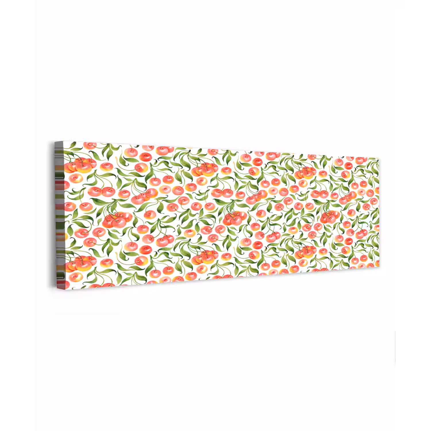 Patroon - Kersen - Wit canvas 2cm klein 828 -z3d