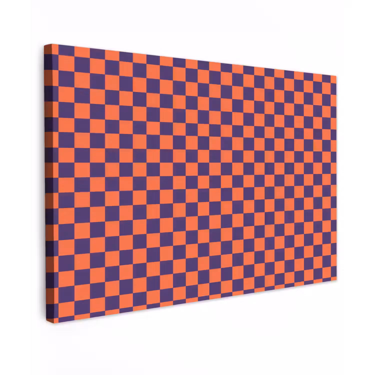 Patroon - Klassiek - Paars canvas 2cm klein 34 -z3d