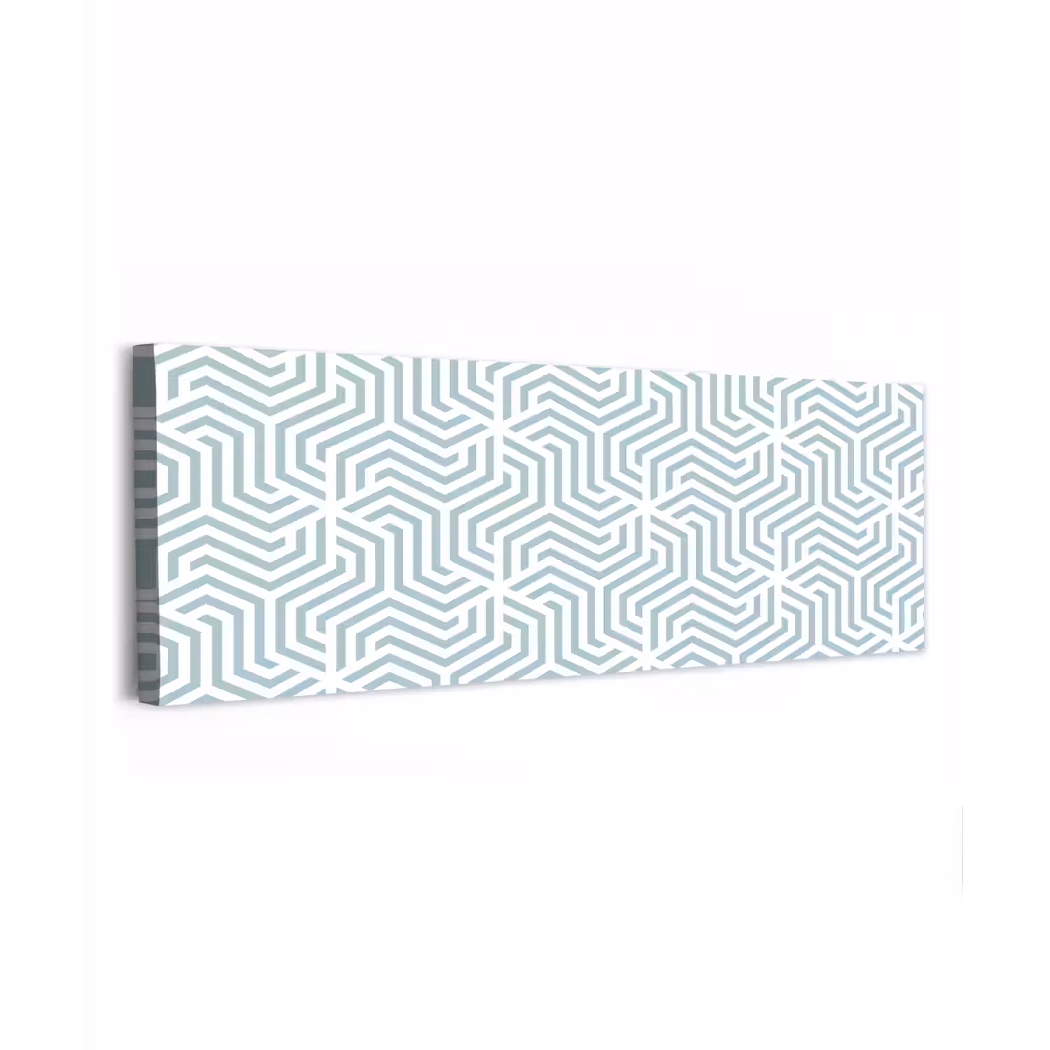 Patroon - Lijn - Design - Groen canvas 2cm klein 828 -z3d
