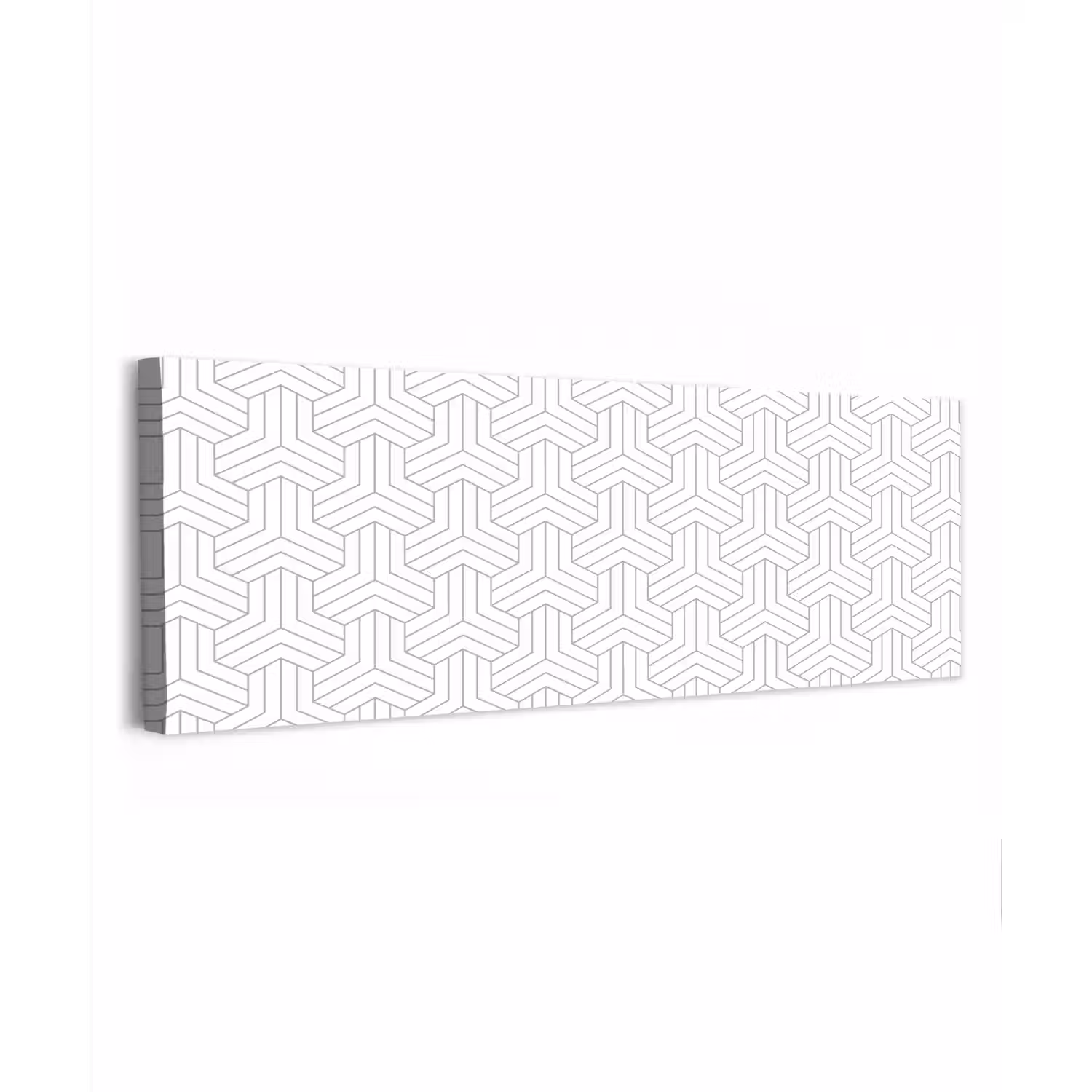 Patronen - Abstract - Zwart - Wit - Geometrie canvas 2cm klein 828 -z3d
