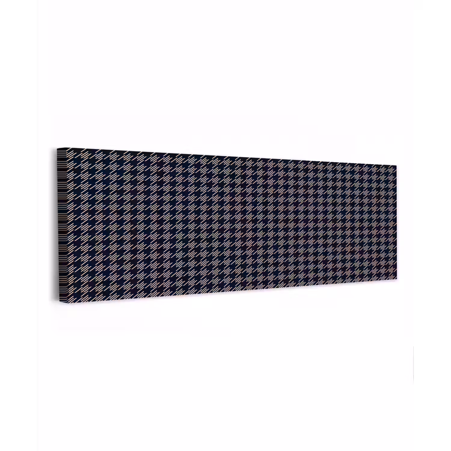 Plaid - Patroon - Ruit - Blauw canvas 2cm klein 828 -z3d