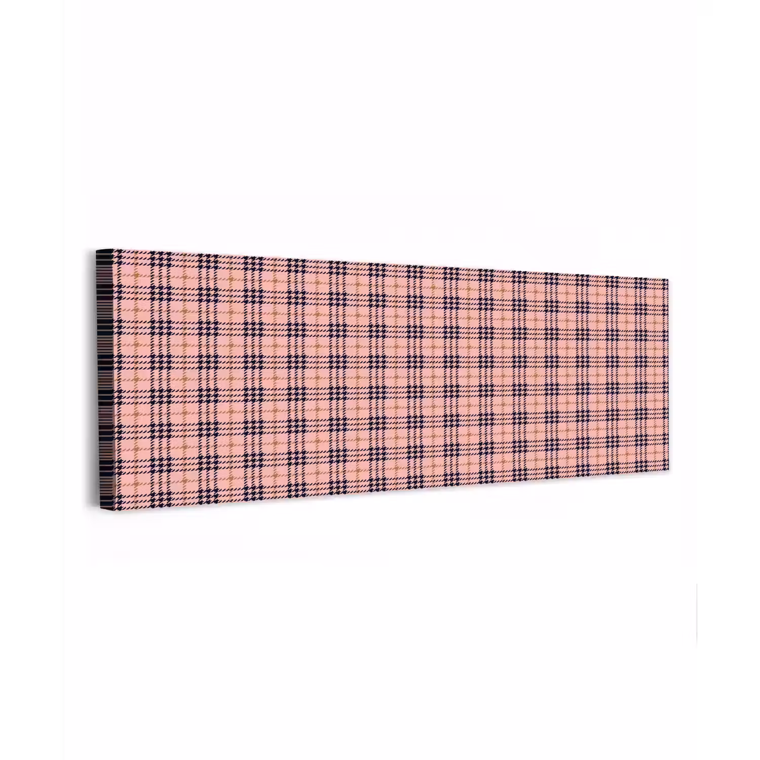 Plaid - Patroon - Schotse - Roze canvas 2cm klein 828 -z3d