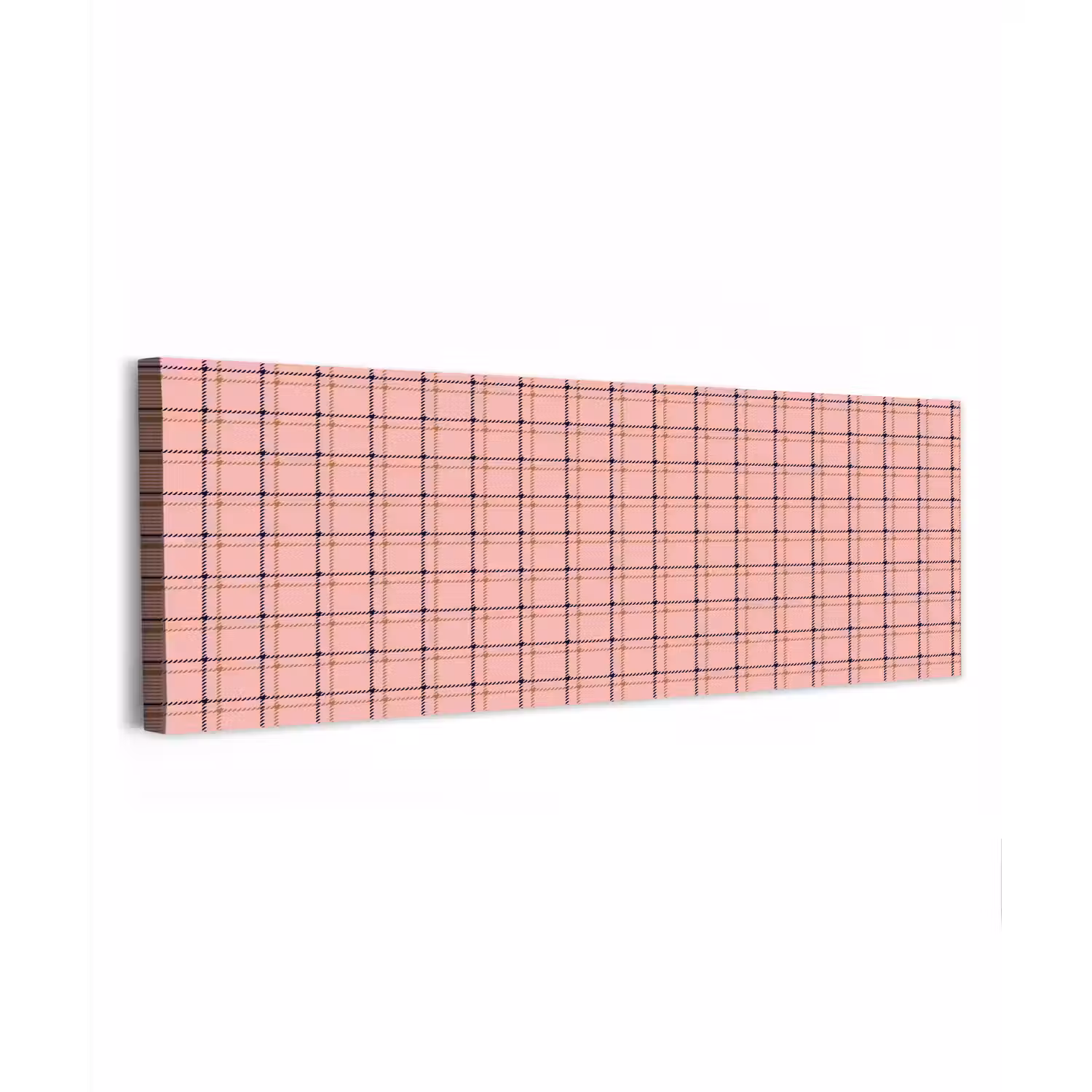 Plaid - Patroon - Gestreept - Roze canvas 2cm klein 828 -z3d