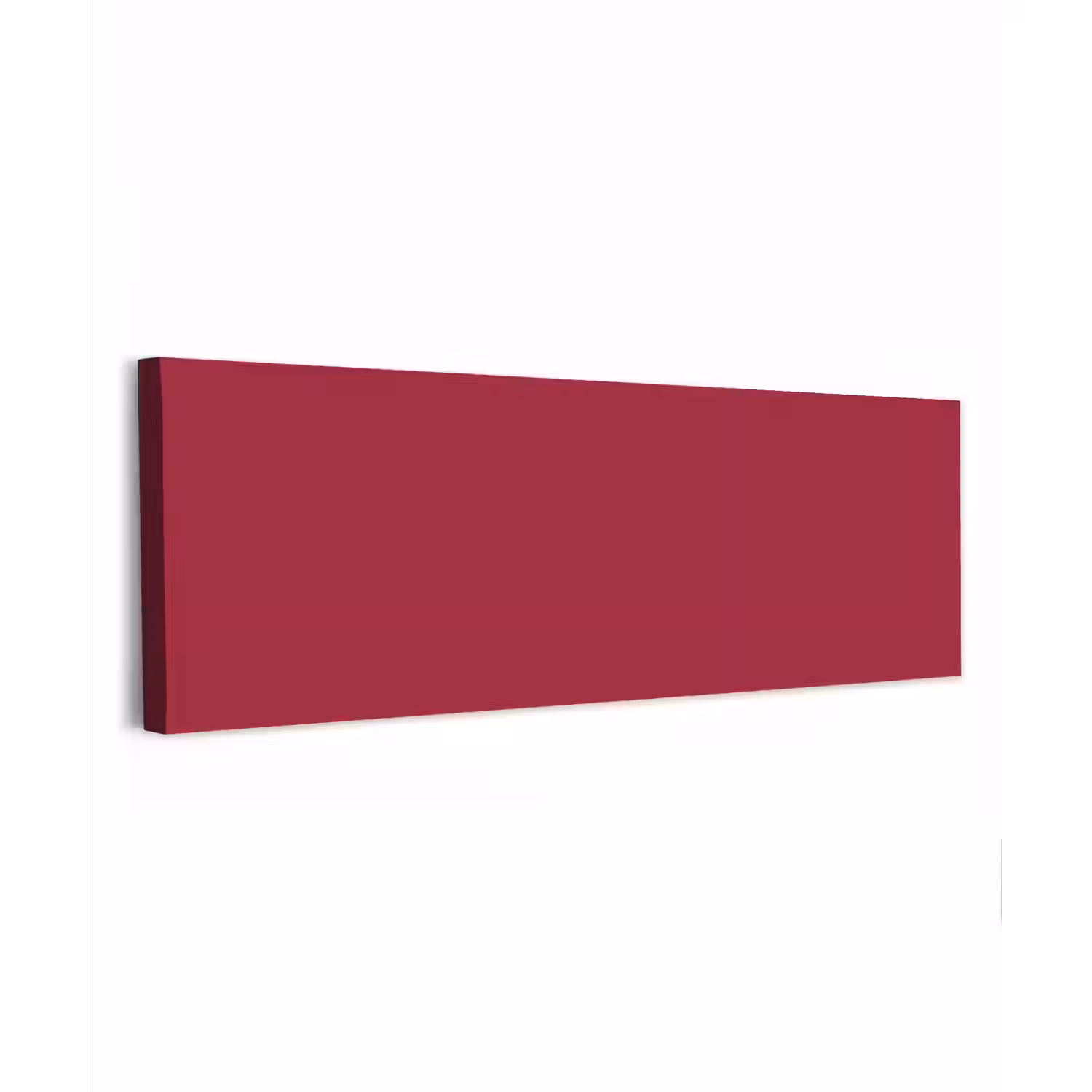 Rood - Effen kleur canvas 2cm klein 828 -z3d