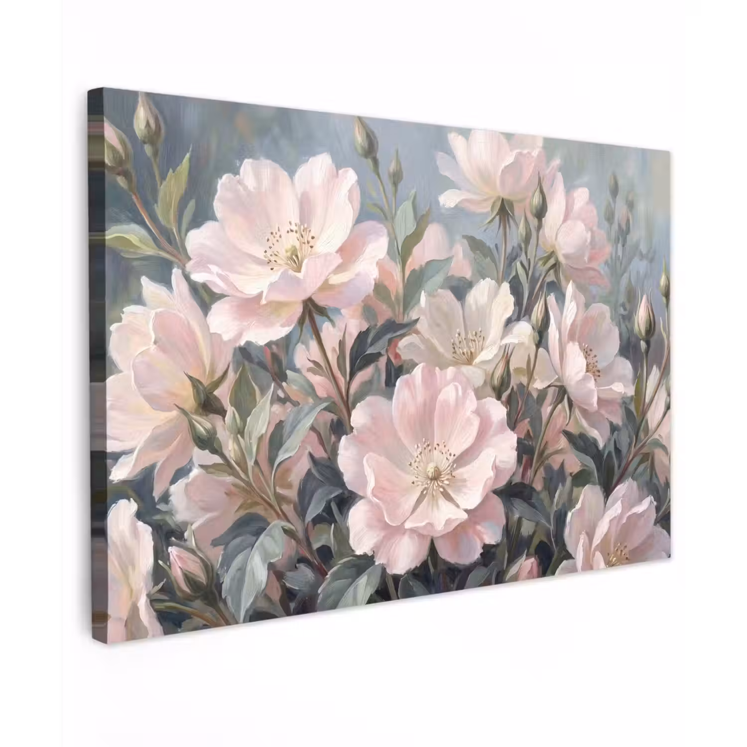 Rozen - Illustratie - Roze canvas 2cm klein -z3d