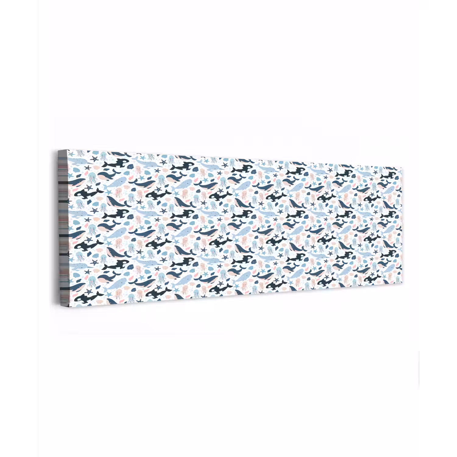 Klein - Oceaan - Walvissen - Octopus canvas 2cm klein 828 -z3d
