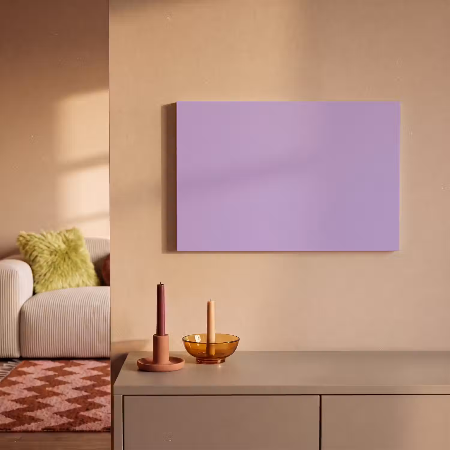 Soft - Lavender - Paars canvas 2cm klein 34 -sfeer1