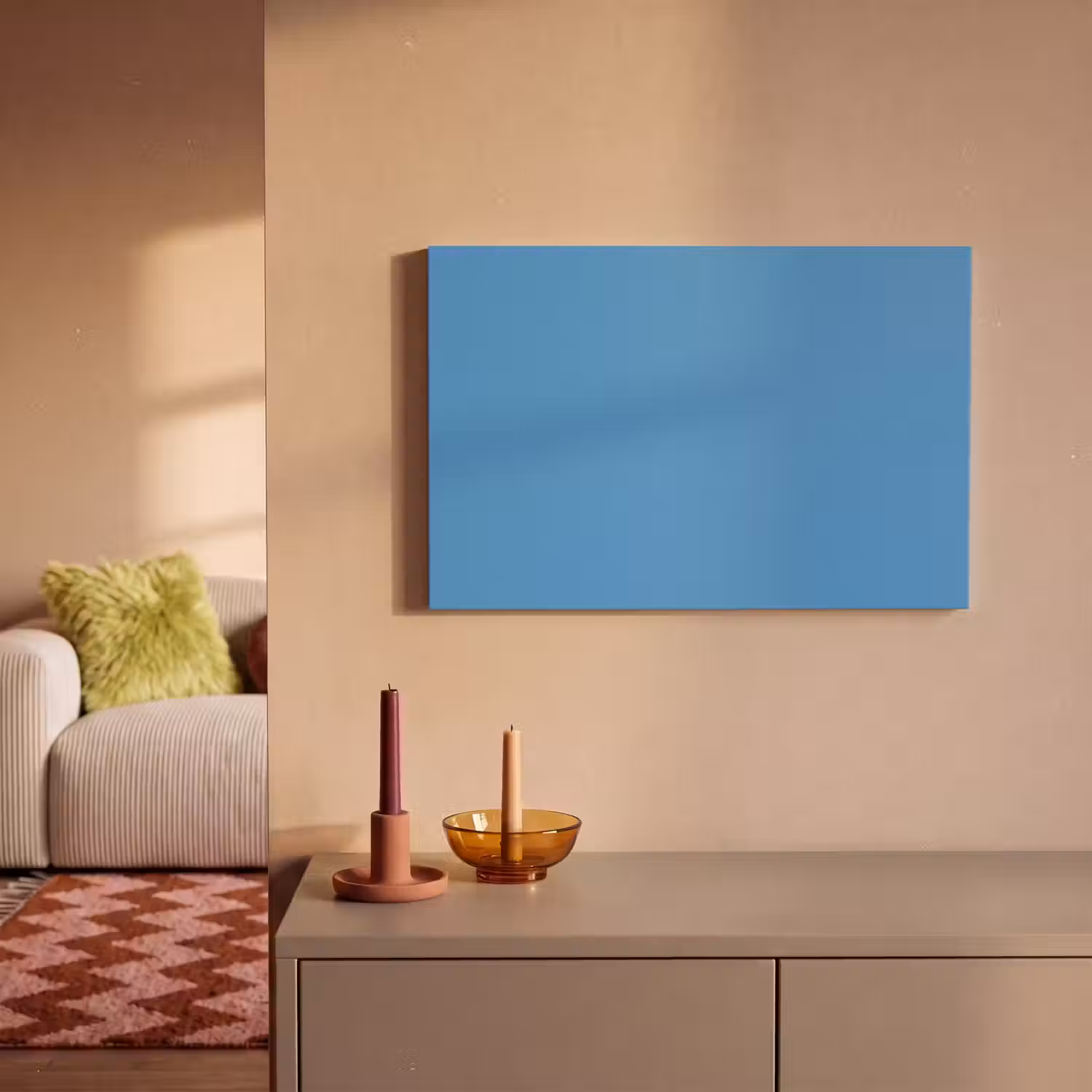 Steel - Blue - Blauw canvas 2cm klein 34 -sfeer1