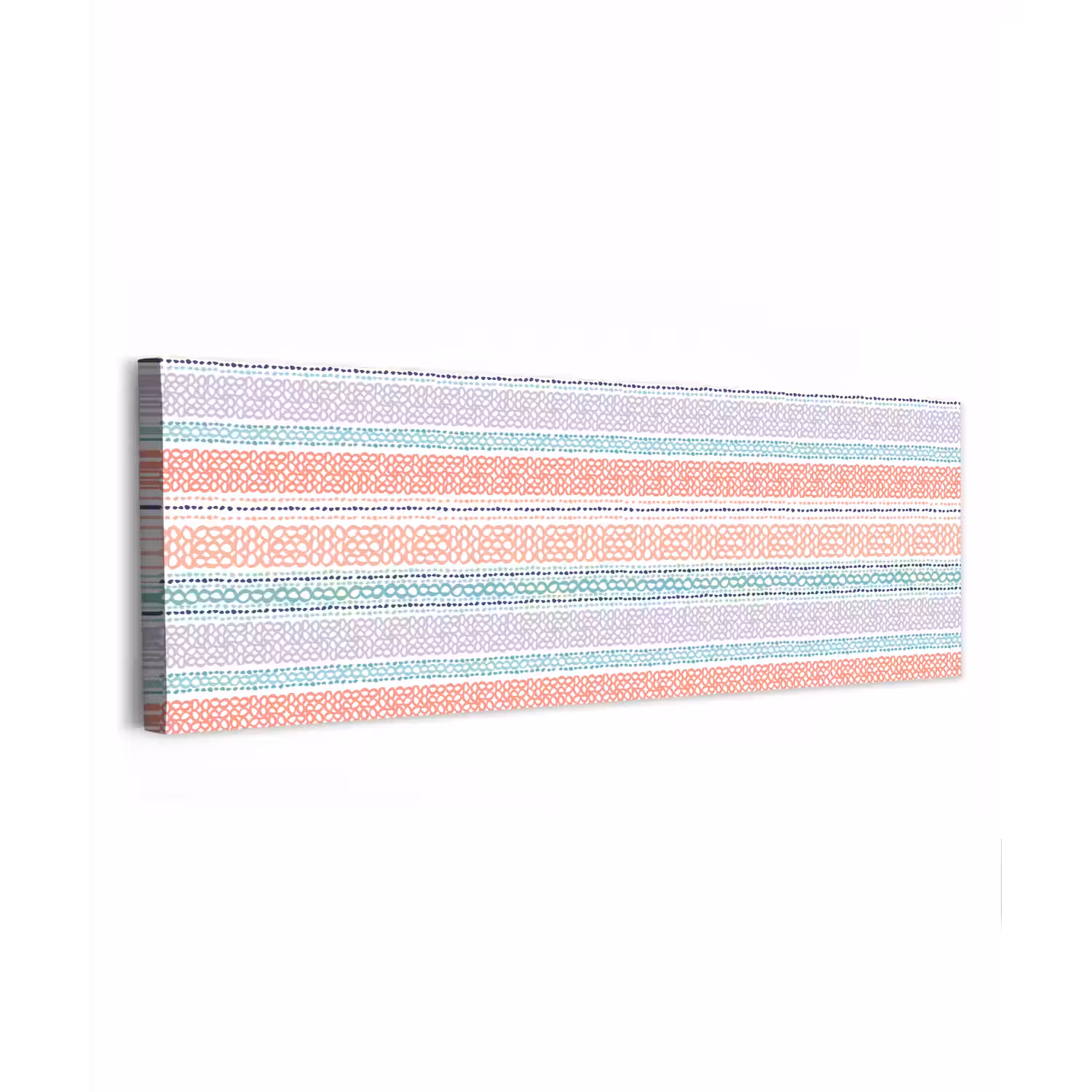 Strepen - Zomer - Kleuren canvas 2cm klein 828 -z3d