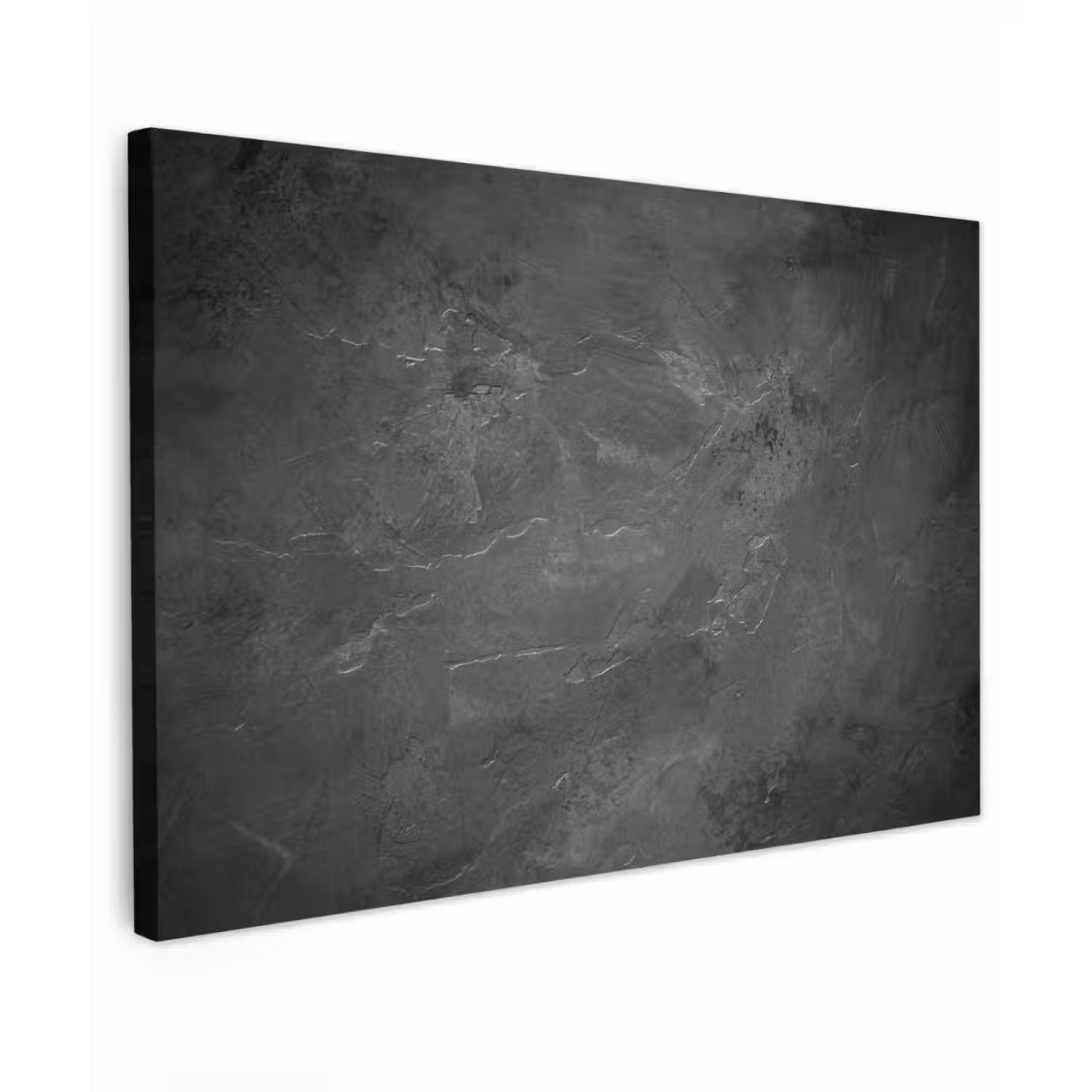 Structuur - Cement - Beton - Grijs - Vintage canvas 2cm klein -z3d